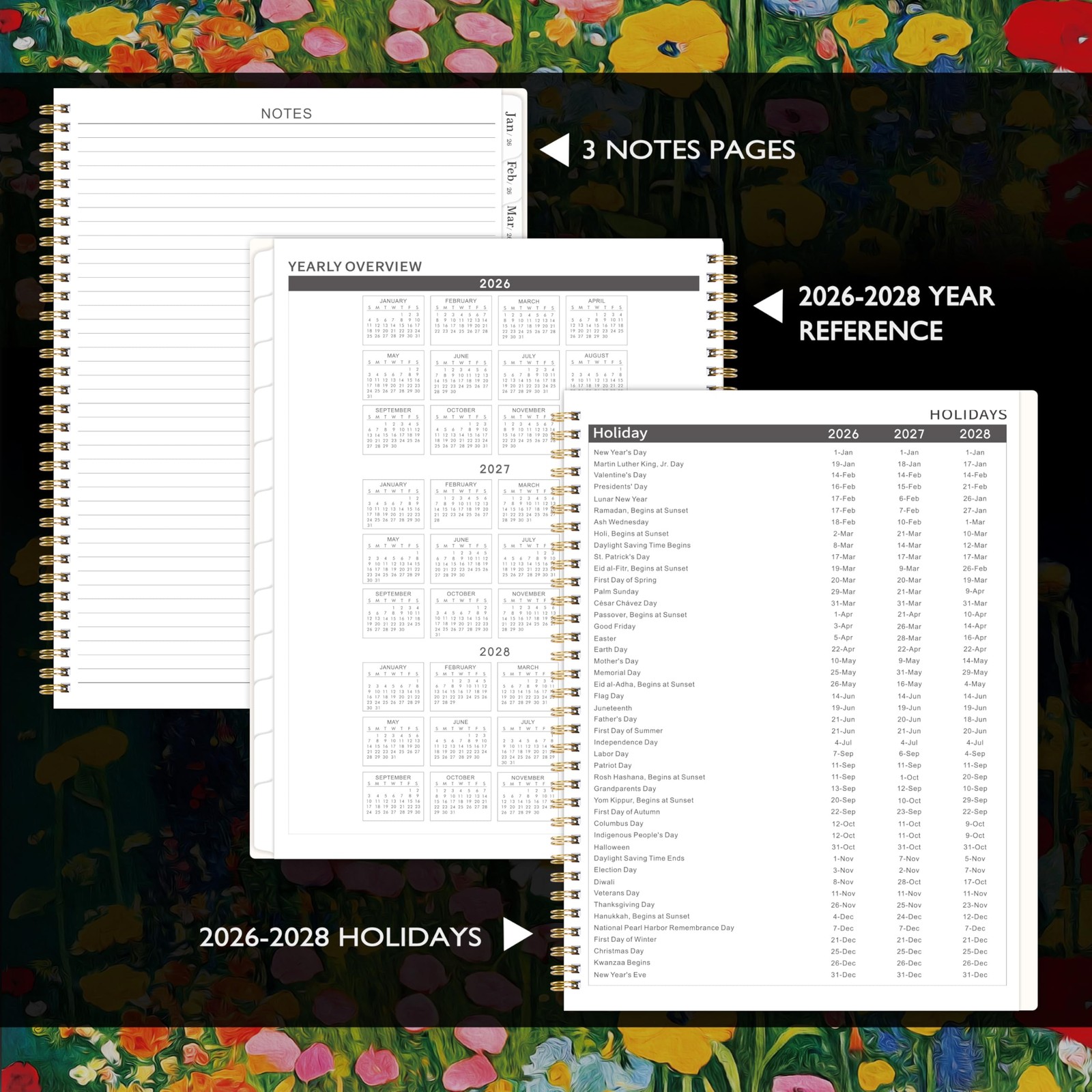2026-2027 Monthly Planner – 2026-2027 Planner from January 2026 to December 2…