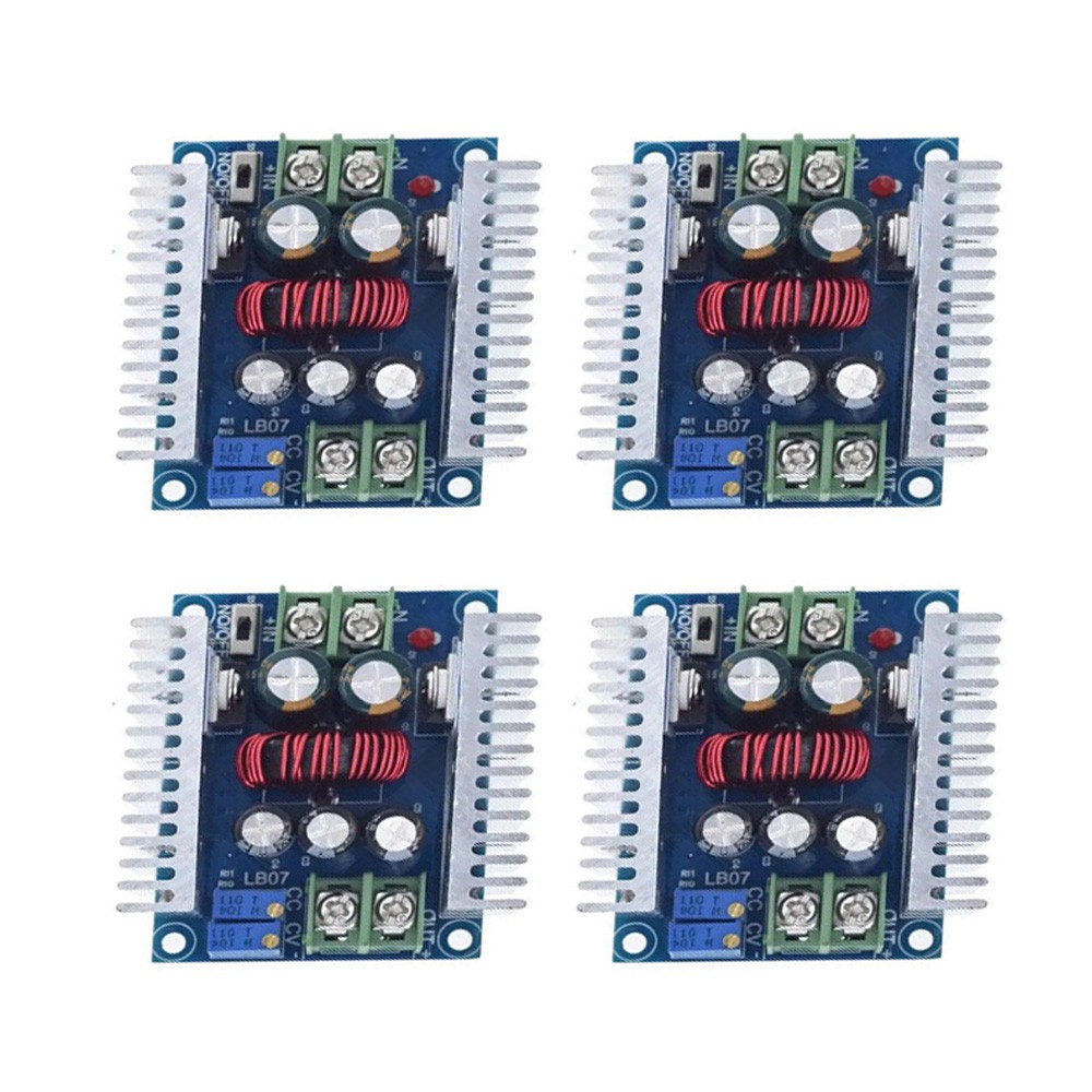 4x DC Converter 20A 300W Step Down Buck-Boost Power Adjustable Charger Board US