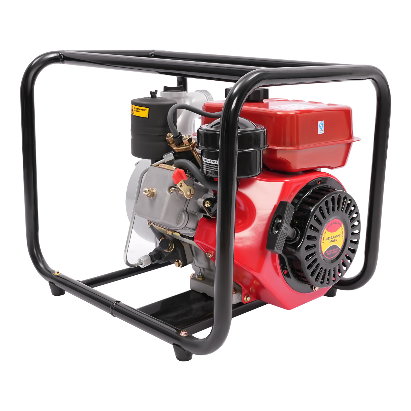 196CC 4-Strok Diesel Water Pump 2.3 kW Air Cooling Water Transfer Pump Modern