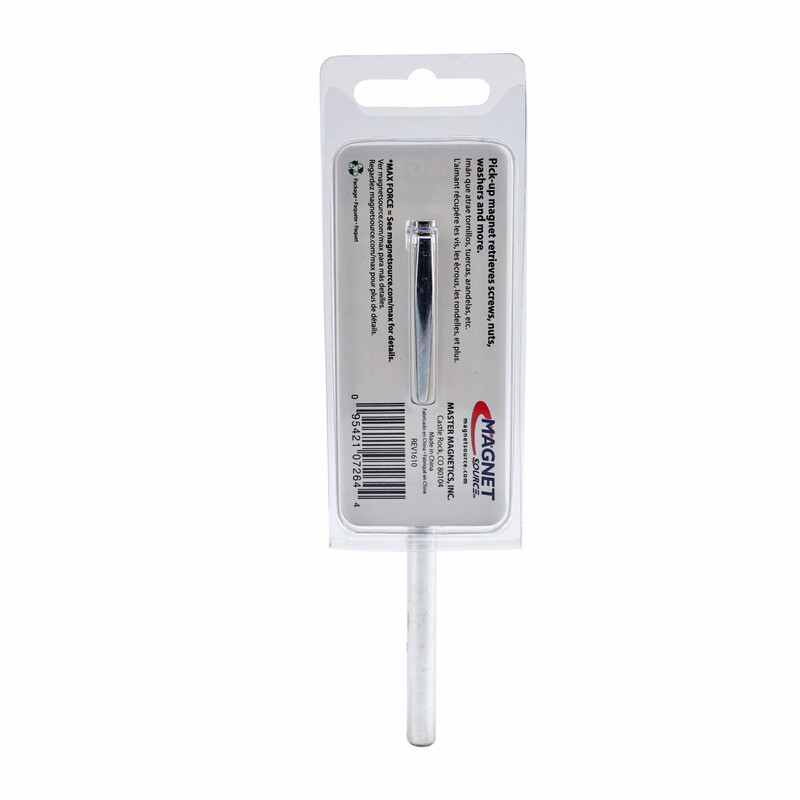 Master Magnetics 5.75 in. Pocket PICK-UP MAGNET Neodymium 2 lb. Pull 1 pk 07264