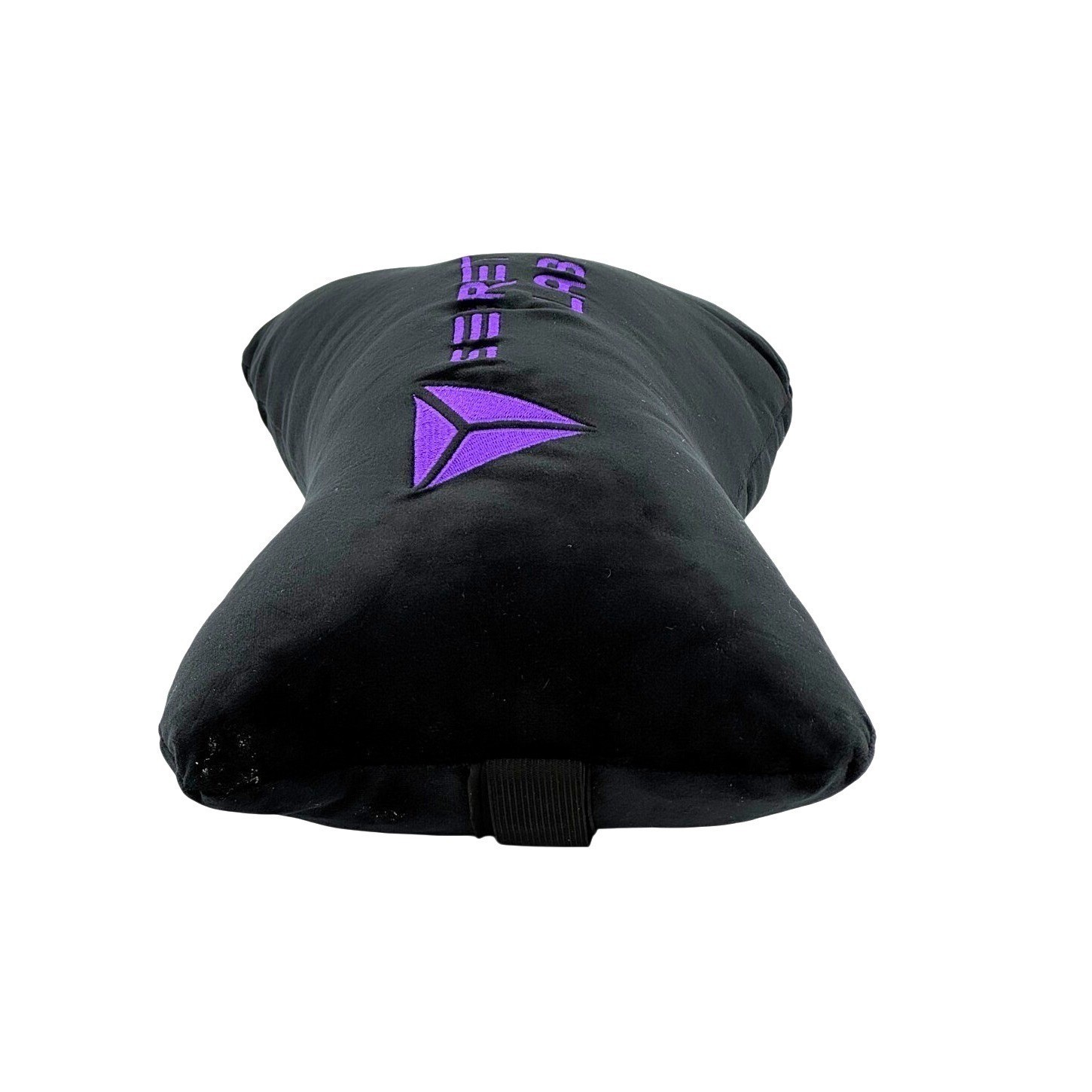 Secretlab Plush Head Pillow Gaming Chair Headrest Black with Purple Logo NEW