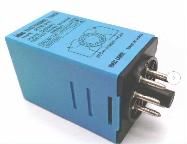 IDEC RTE-P11 120 V AC 10 A 0-10 Minutes Off-Delay PLC Electronic Timer Module