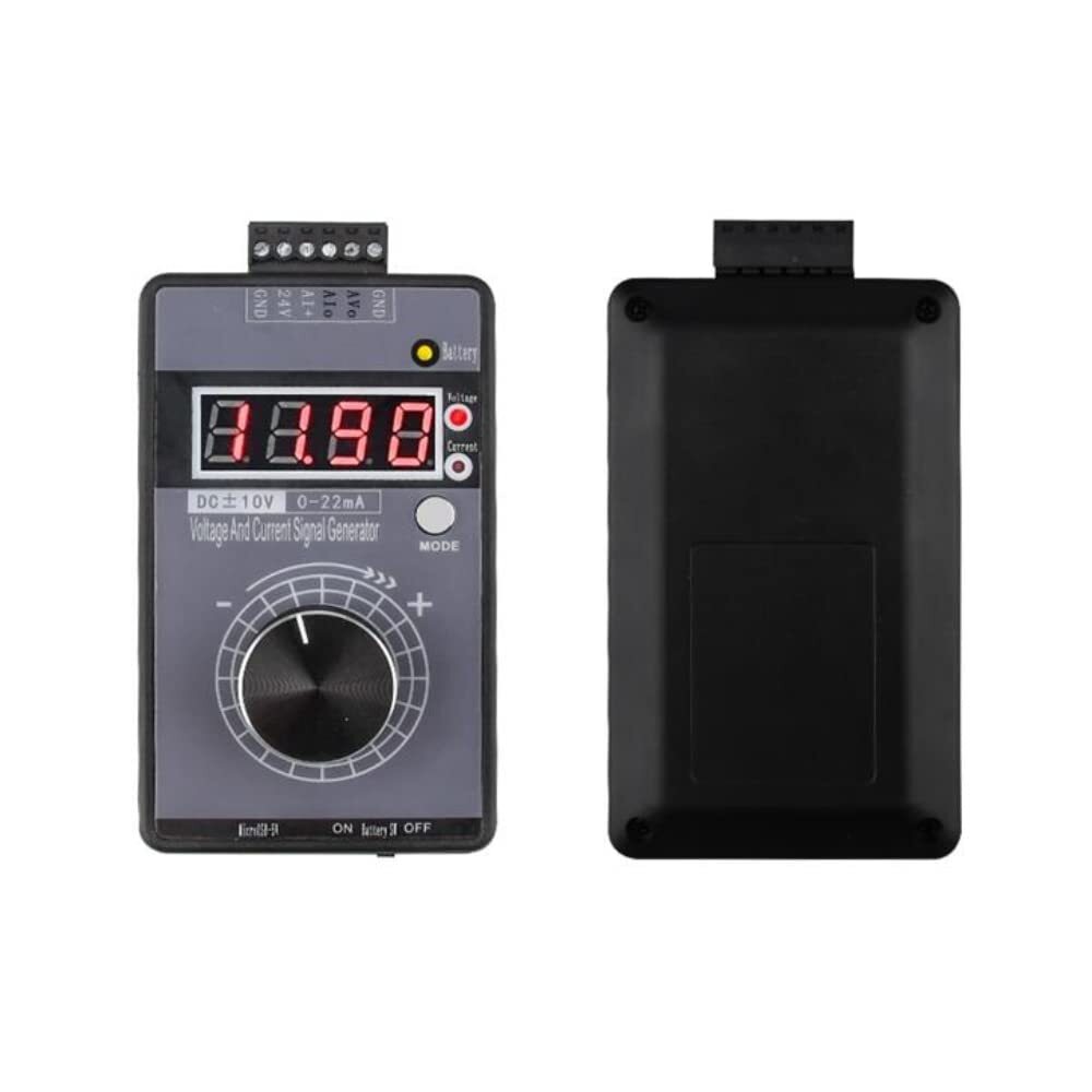 Adjustable 4-20mA Signal Generator Current Voltage Analog Simulator 0-10V/0-2…