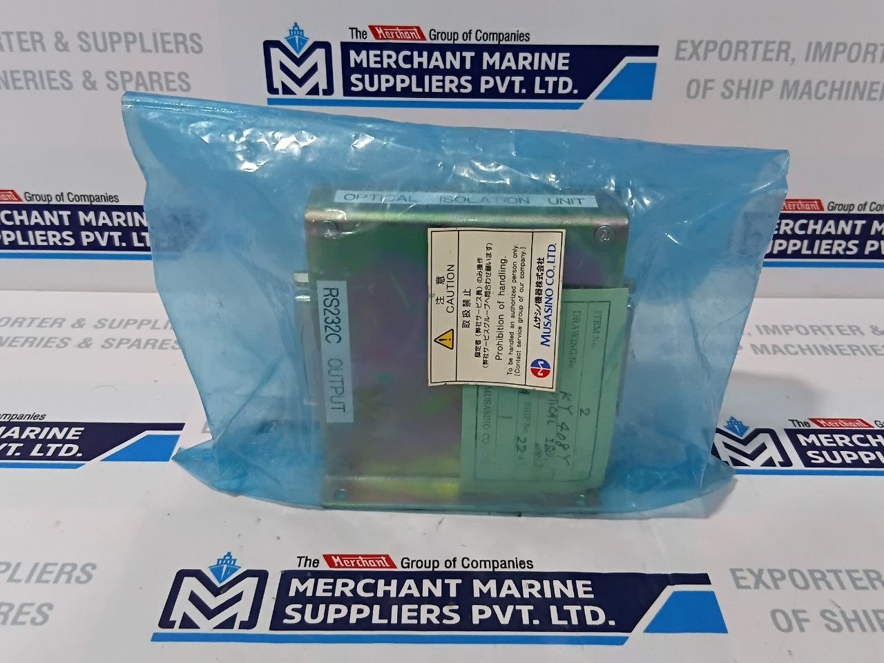 Optical Isolation Unit Input – Output RS232C