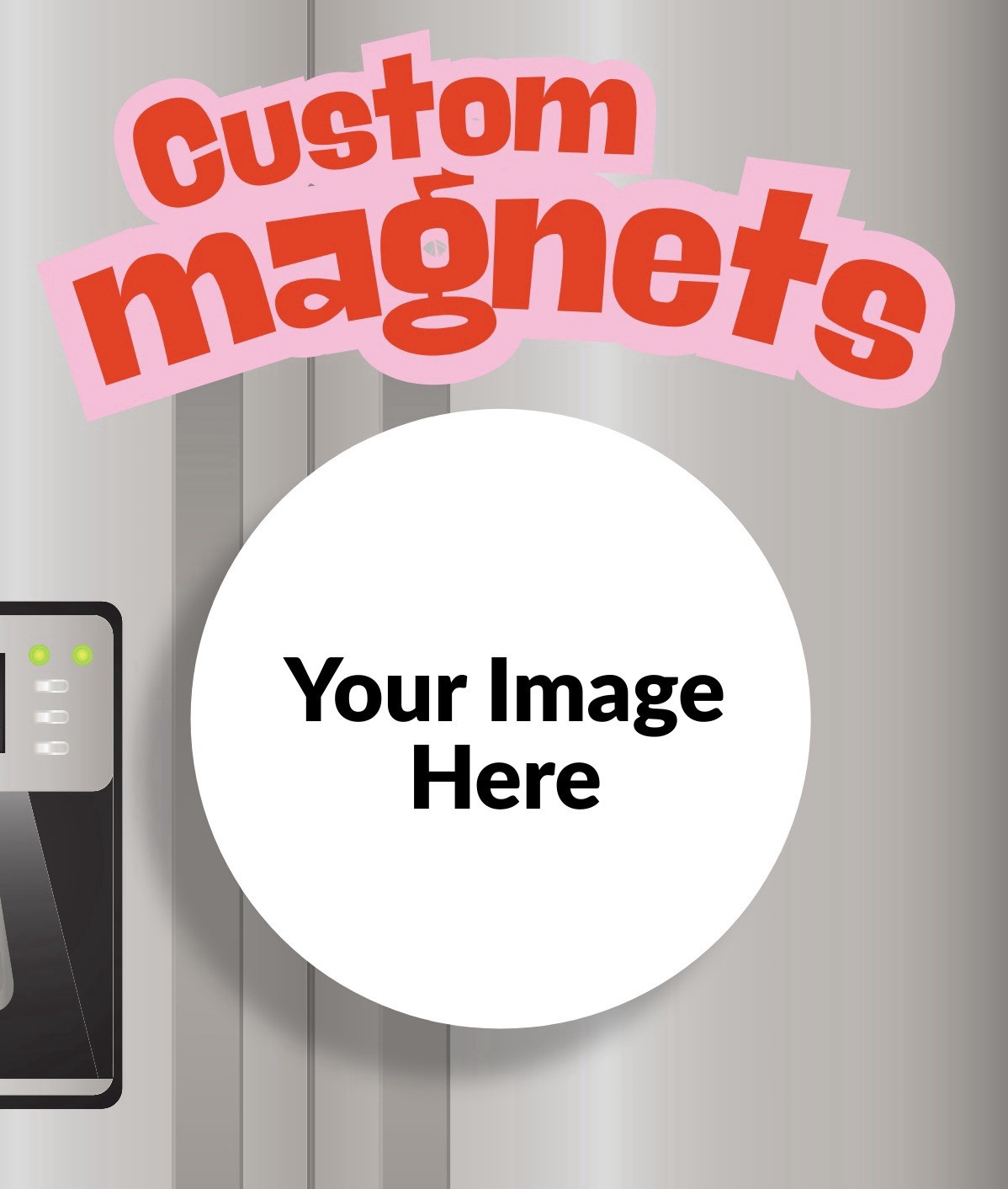 Custom Car Magnet Personalized Photo Logo Magnet Business Sign Fridge Magnet