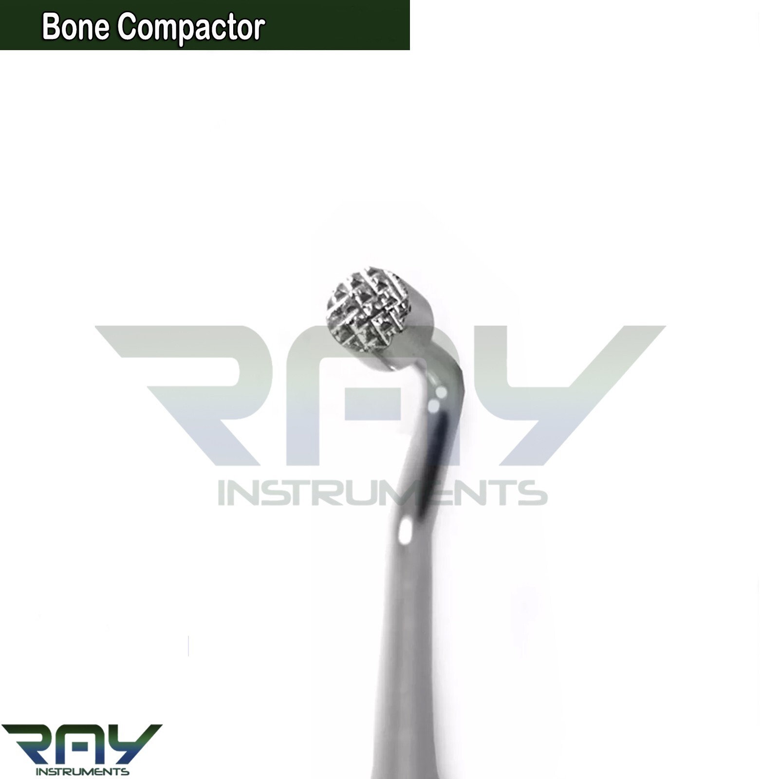 Dental Bone Grafting Compactor Plugger Implant Orthopedic Surgery Instruments
