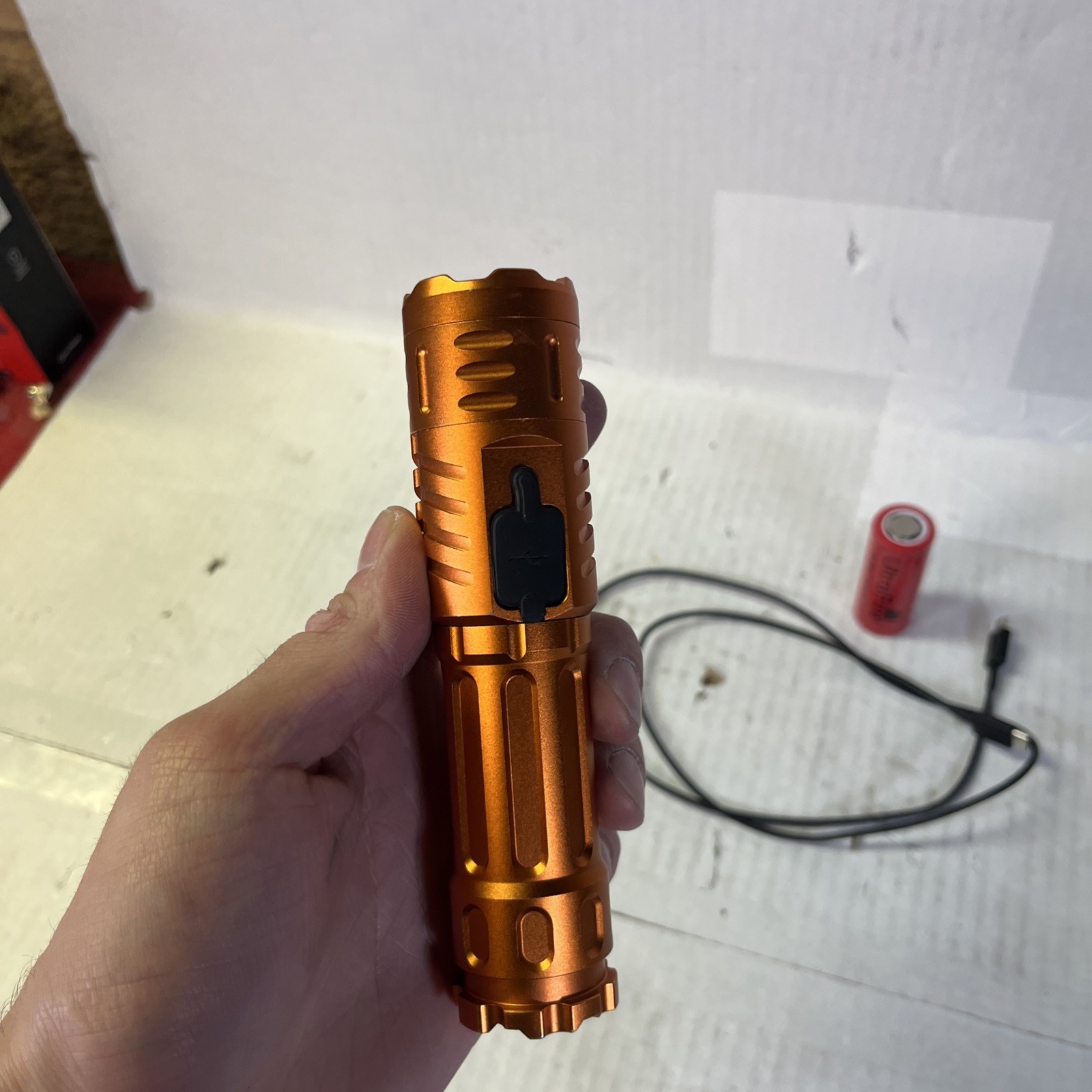1mw Adjustable Focus Blue Laser Pointer Pen 520nm-500 Visible Beam Light