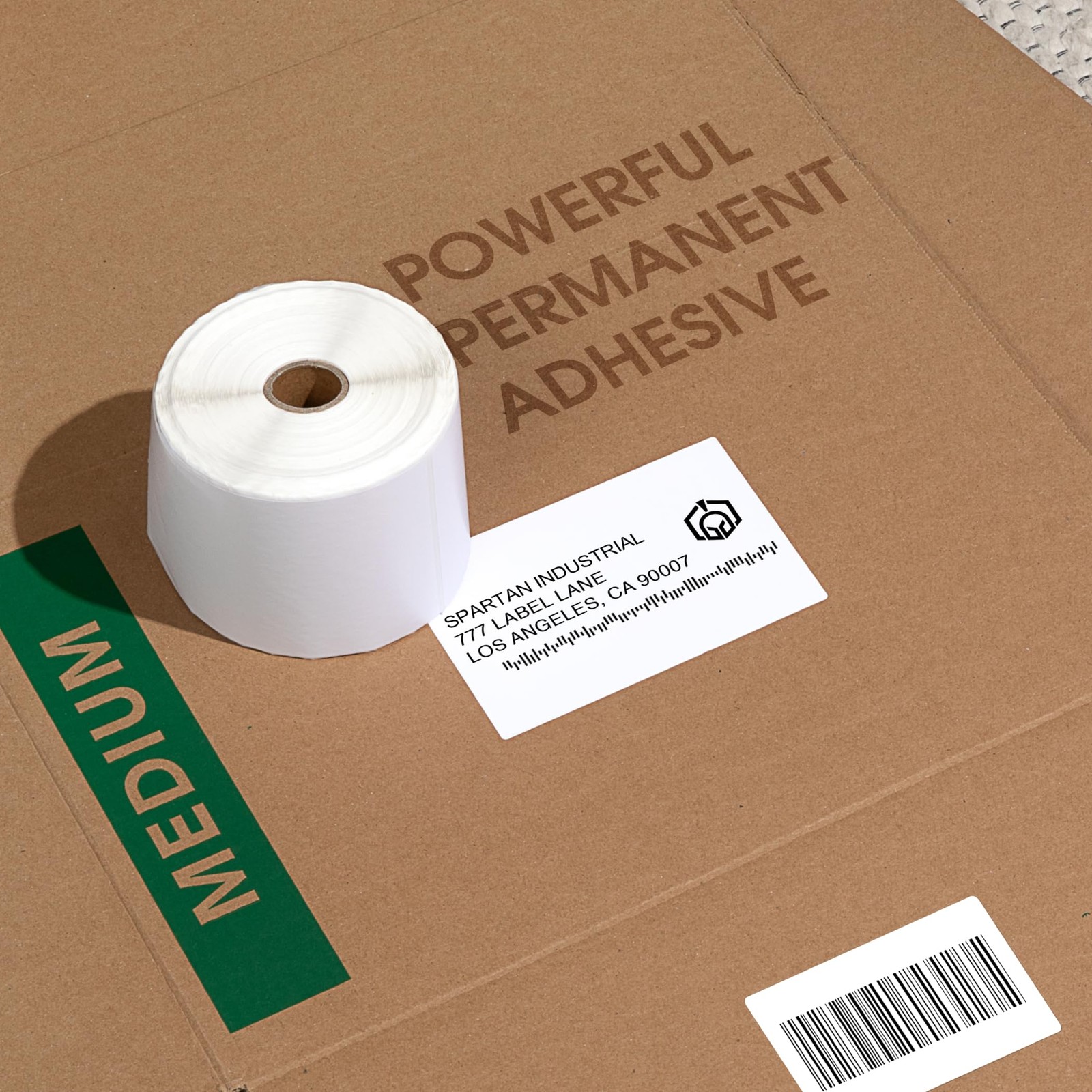 4″ X 6″ Direct Thermal Labels (2500 Count, 10 Rolls) – X 6″, White