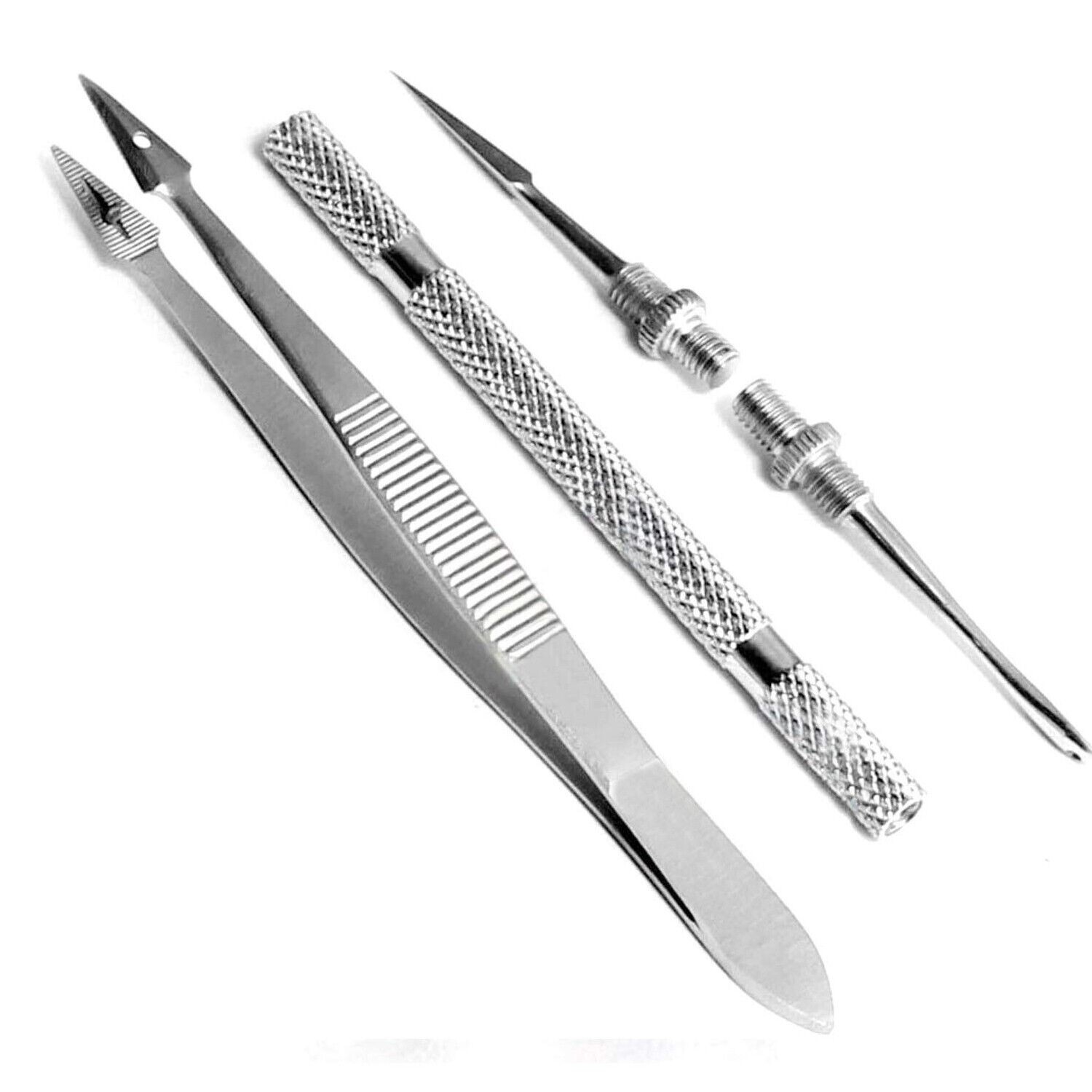 2 Set of Splinter Removal Kit with Splinter Forceps & Liberator EMS Surgical Ins