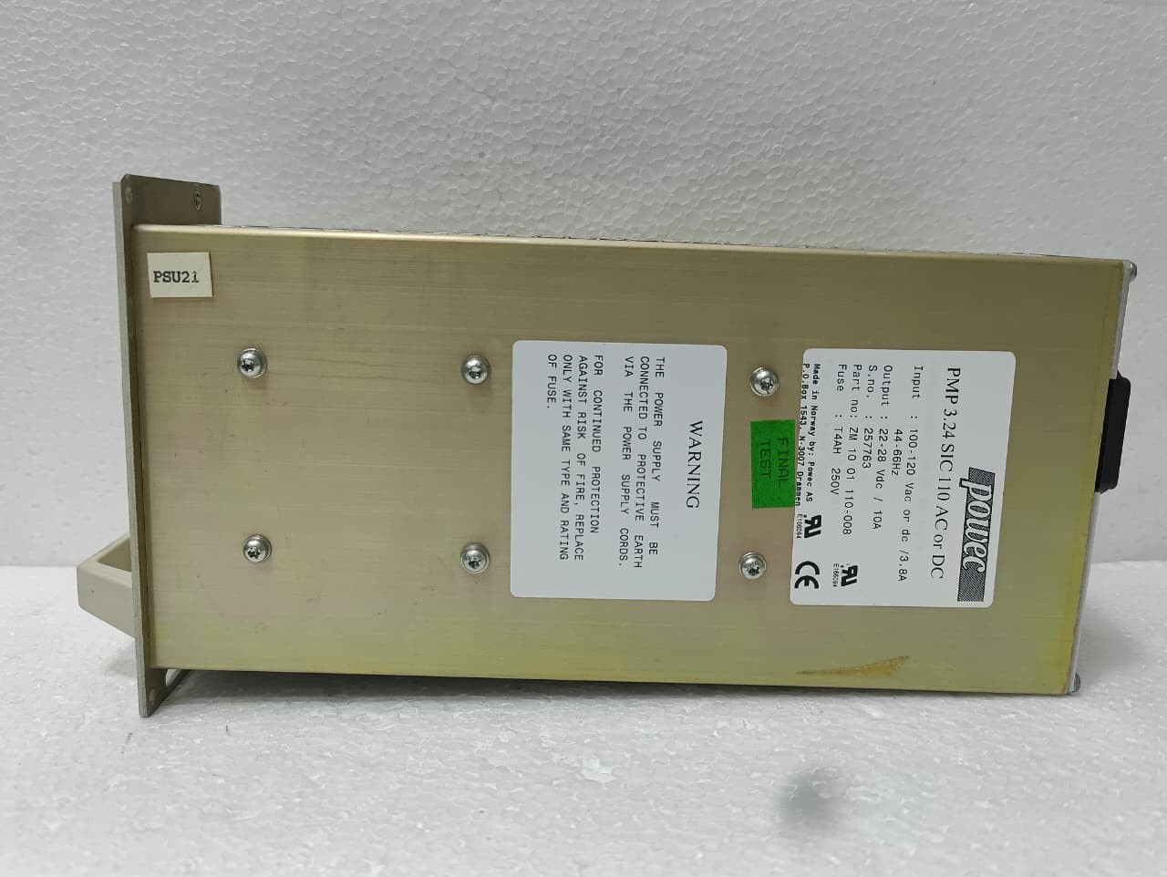 Powec PMP 3.24 SIC – 110 AC or DC 100-120V AC or DC – ZM10 01 110-008