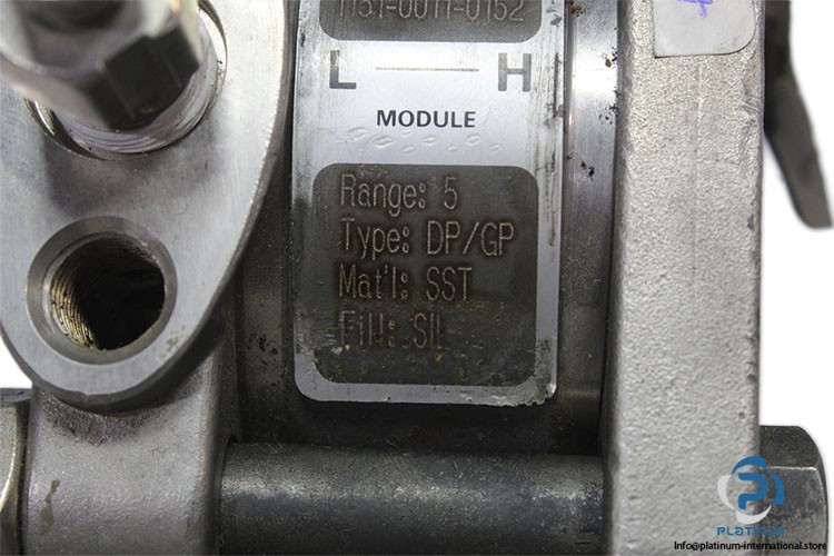 ROSEMOUNT 1151LT5 PRESSURE TRANSMITTER_0 … 5300 mmH20_3 in./DN 80_316 SST