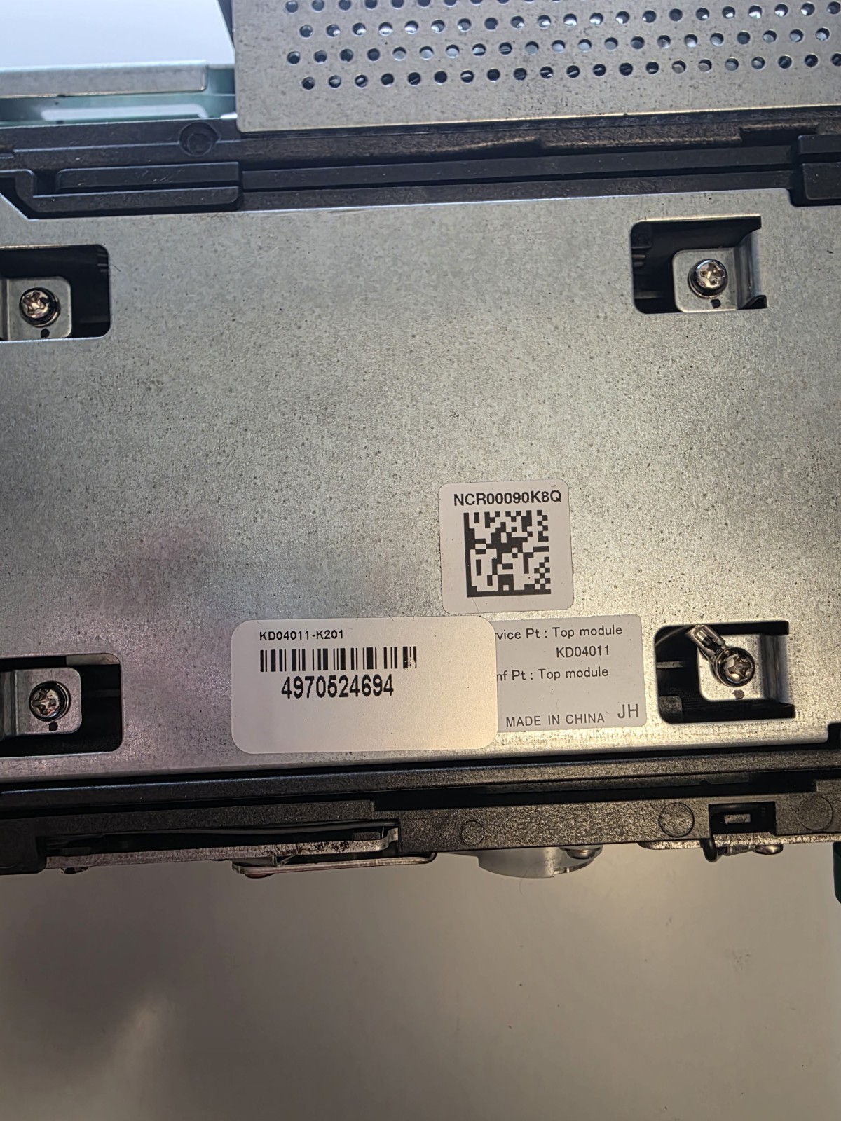 Fujitsu KD04011-C001 Top Module NCR 4970524694 ATM Part – FOR PARTS / UNTESTED