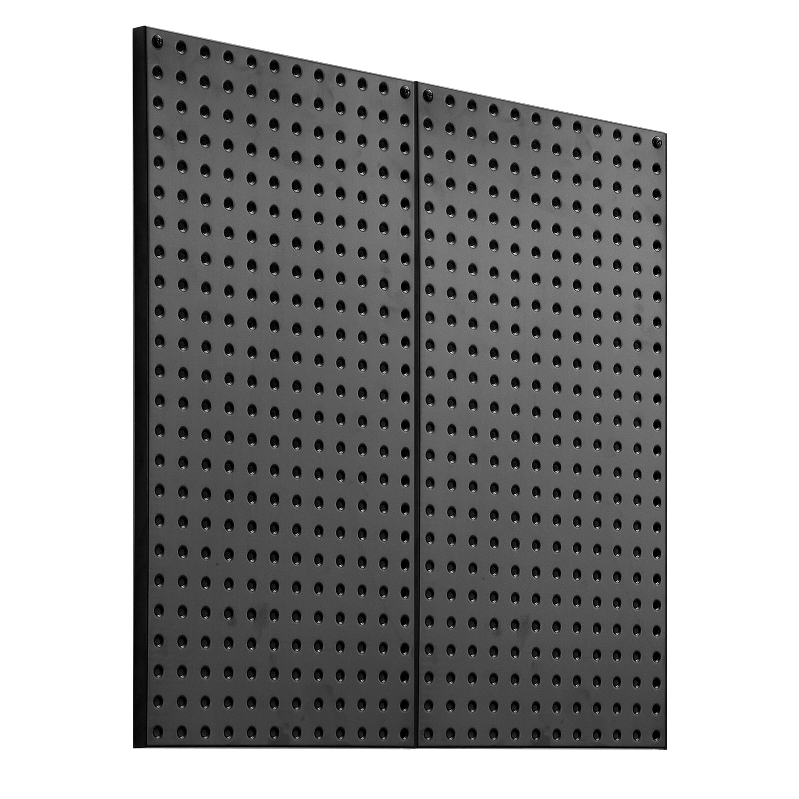 Metal Pegboard Panels 2 Pcs 24″ x 12″ Wall Organizer for Garage Tool Storage