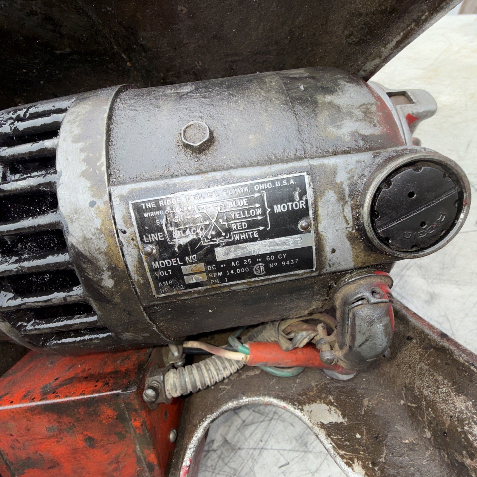 Ridgid 300 Pipe Threader Threading Machine.Working Great.Free Local Pickup 60641