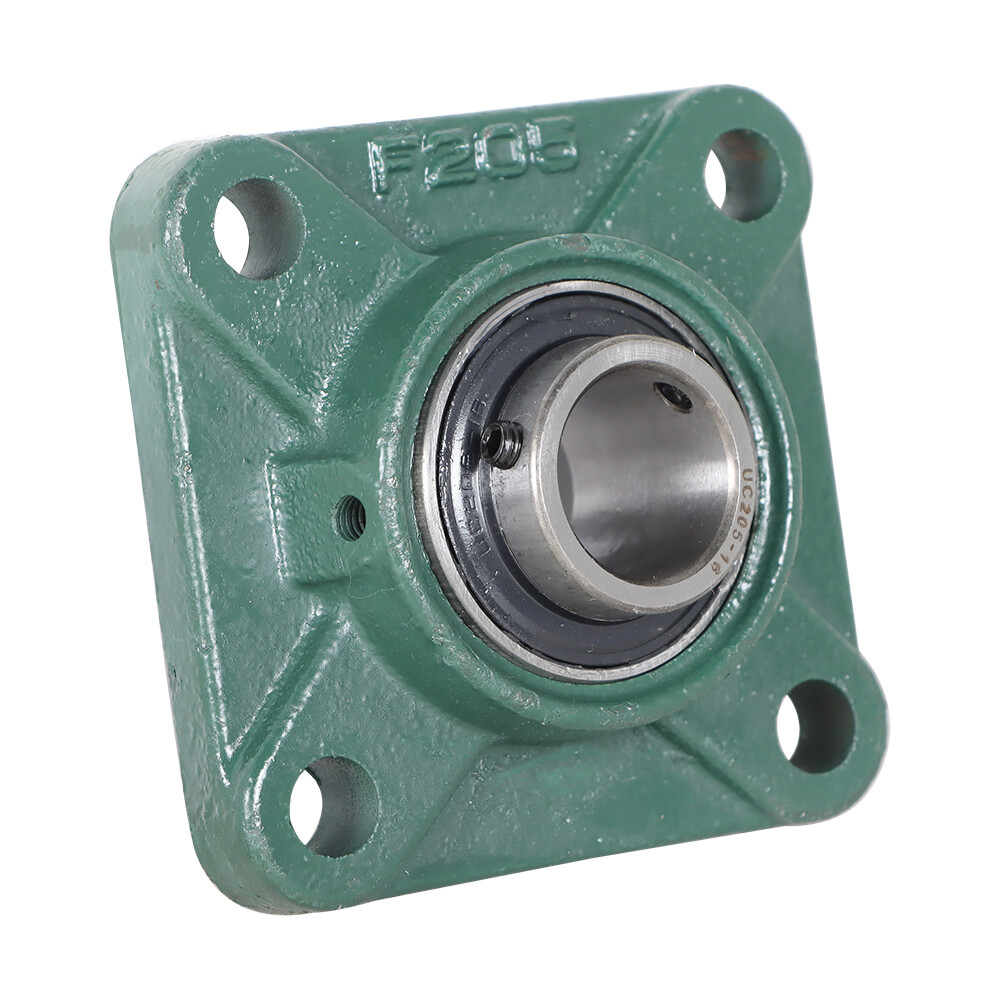 10 Pack UCF205-16 Pillow Block Flange Bearing 1″ Bore 4 Bolt Solid Base