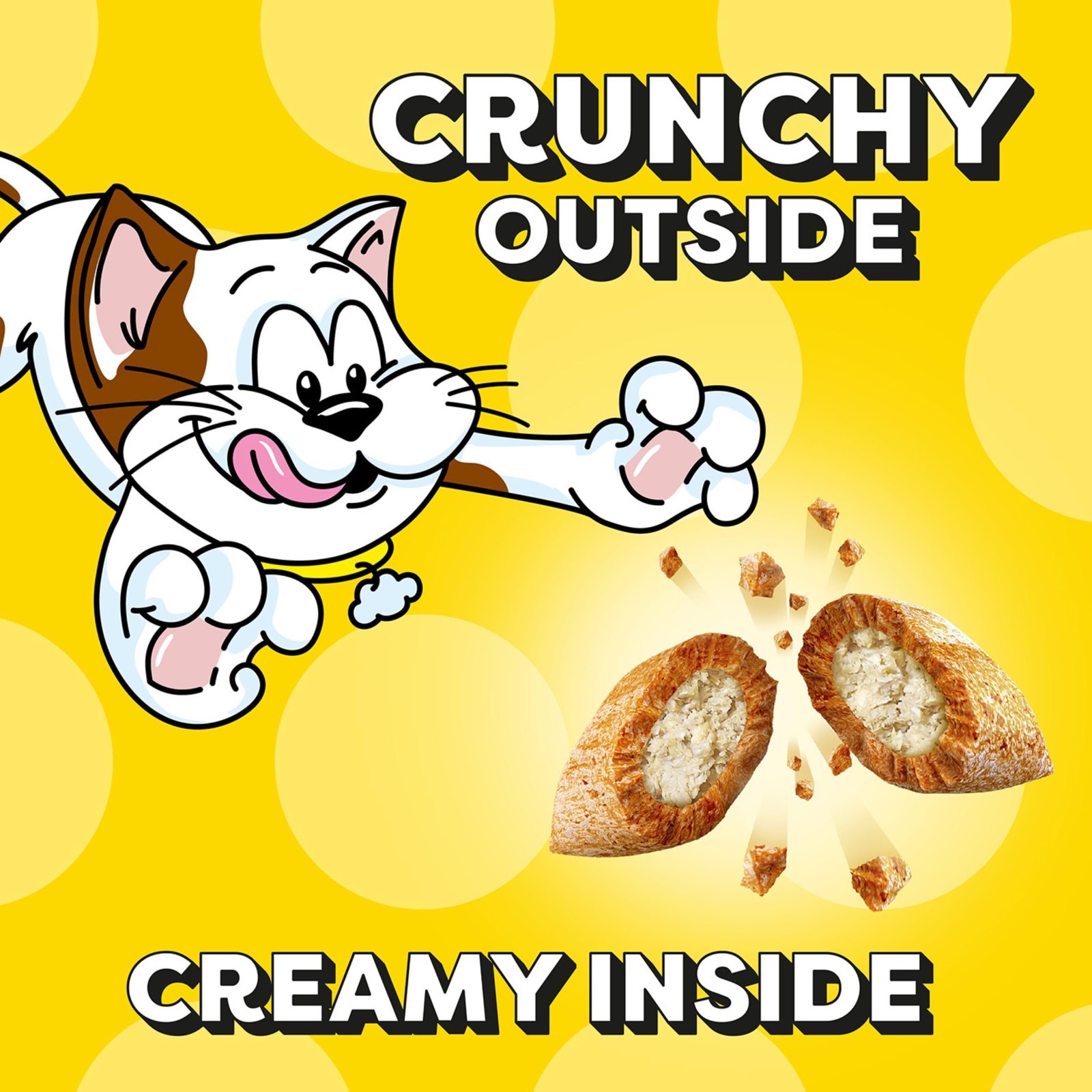 4 PACK Temptations Cat Treats, Classic Crunchy and Soft Cat Treats, Seafood,30oz