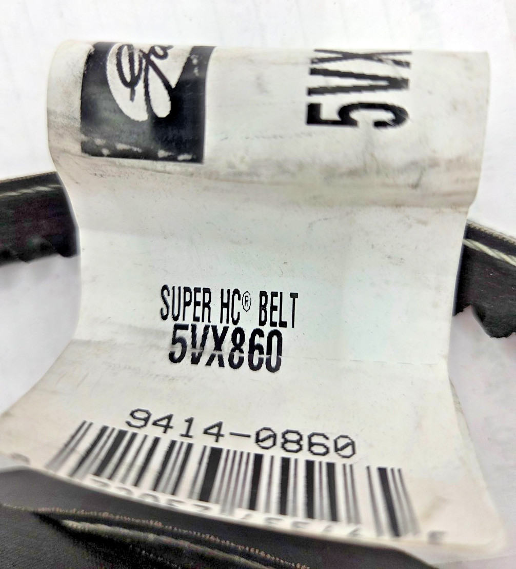 GATES 5VX860 SUPER HC BELT, 9414-0860, 0294H