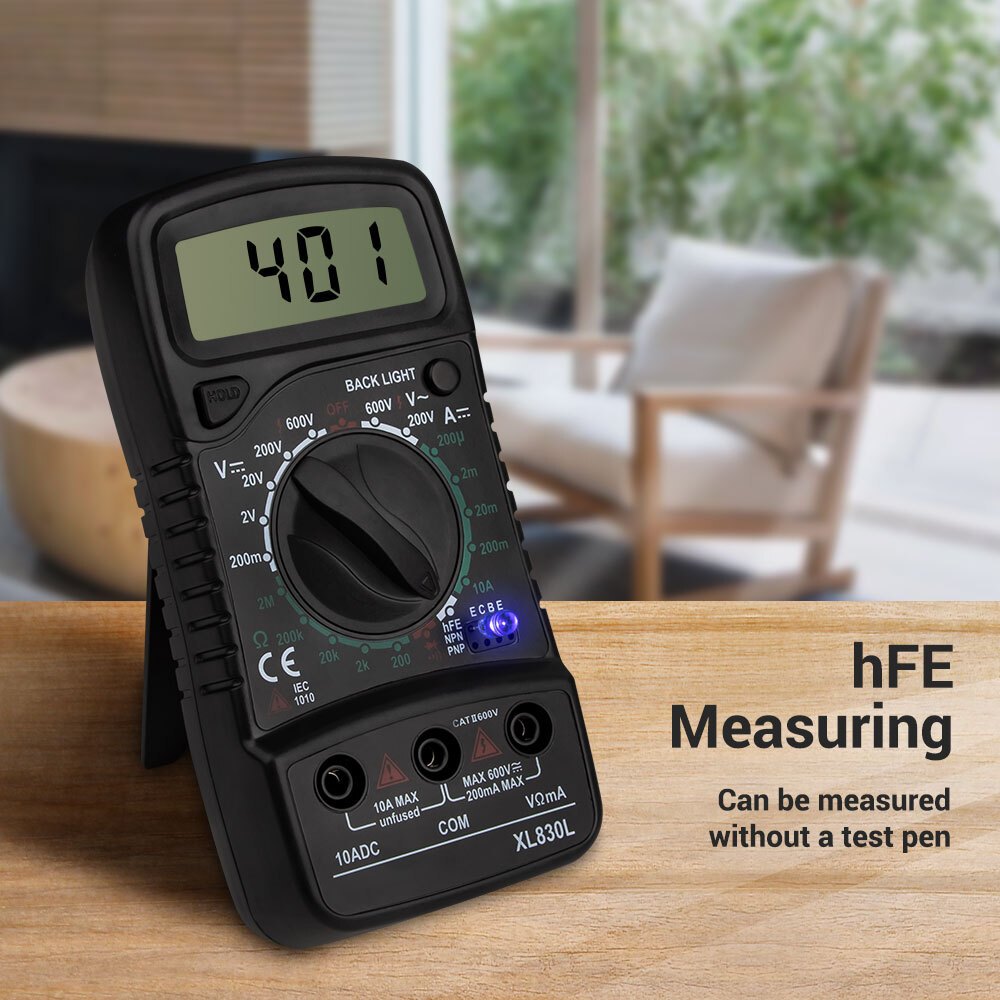 ANENG XL830L Digital Multimeter Volt AM Esr Meter Testers Automotive Electrical