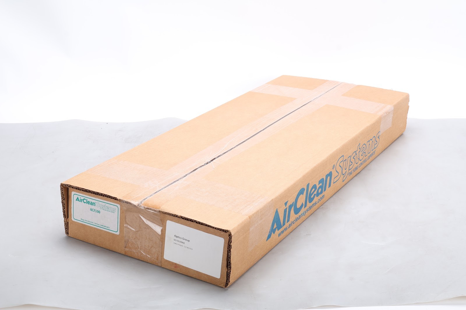 AirClean Systems ACF100 Bonded Carbon Filter – NEW Sealed