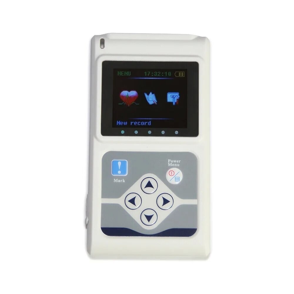 CONTEC TLC5000 12-Lead Holter ECG with PC Analysis Software, 24hr Monitoring