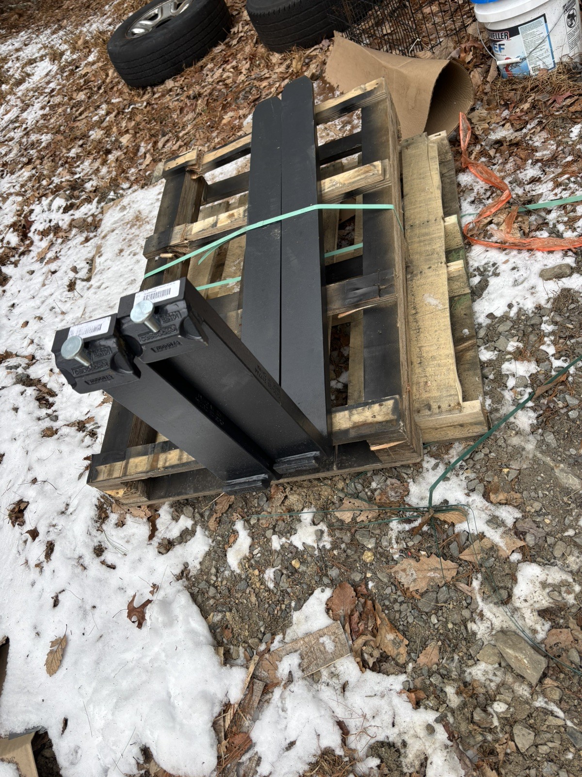 48” Cascade Class 2 Fork Set 4000# Rated Brand New Pallet Fork Blades Tines