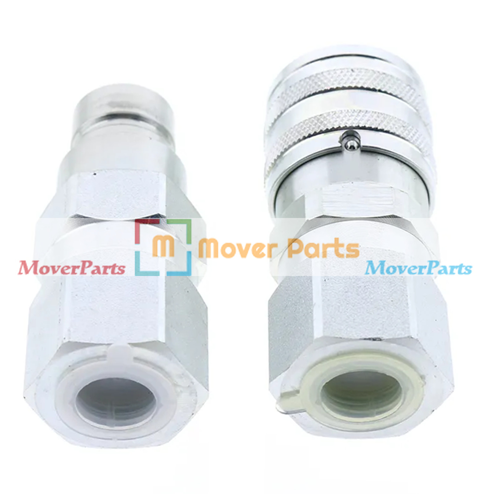Hydraulic Flat Face Quick Coupler Set 195-6525 195-6526 for Caterpillar Loaders