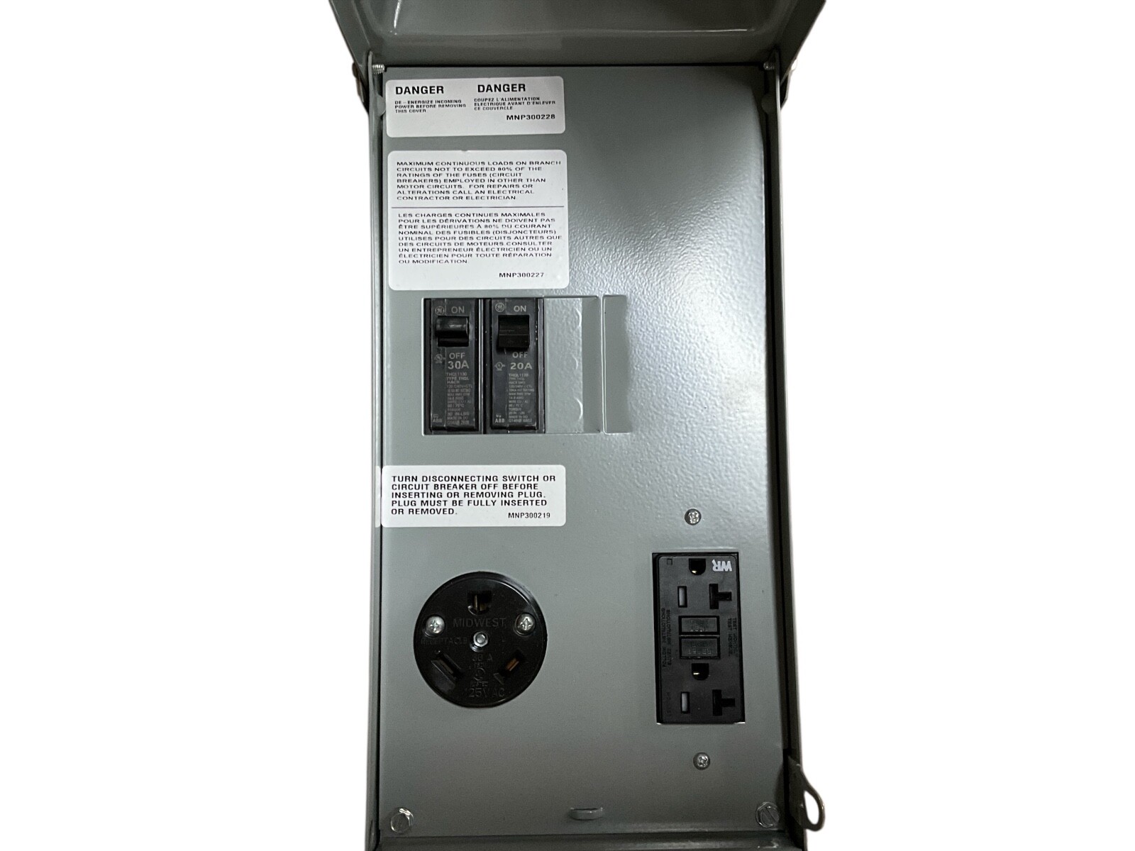 GE GE1LM032ES Recreation Vehicle 70 Amps 120/240V Enclosure NEMA 3R 1PH