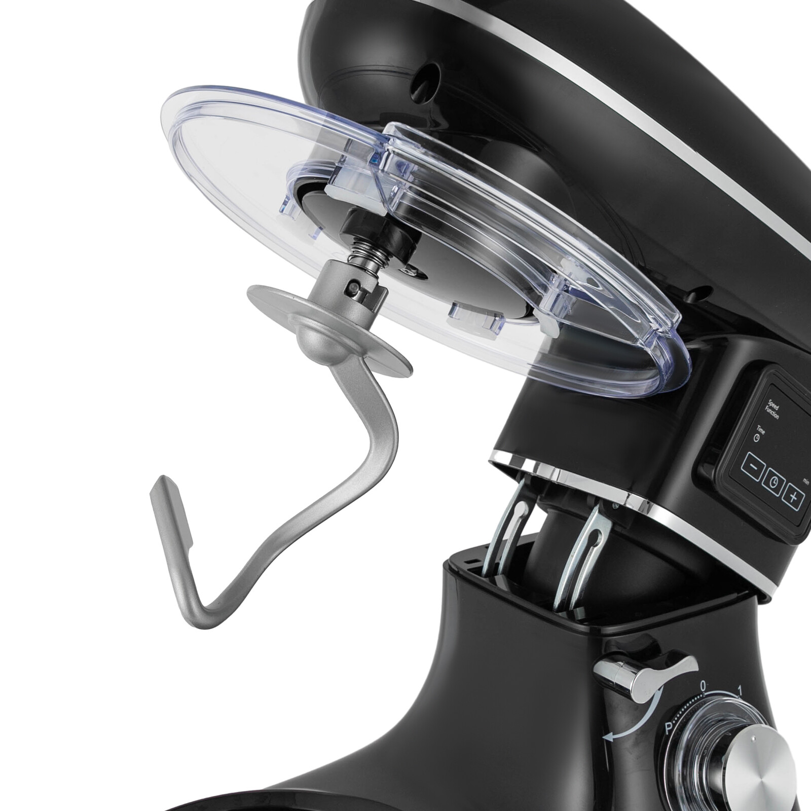 Commercial Stand Food Mixer Processor 6.5Qt Electric Dough Mixer 6+1 Speed 1350W