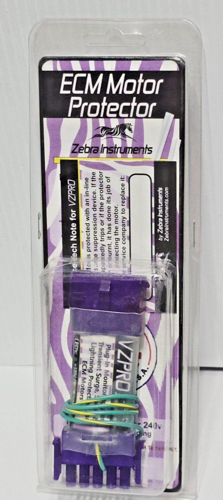 Zebra Instruments VZPRO Motor Protector S59-420 – NEW