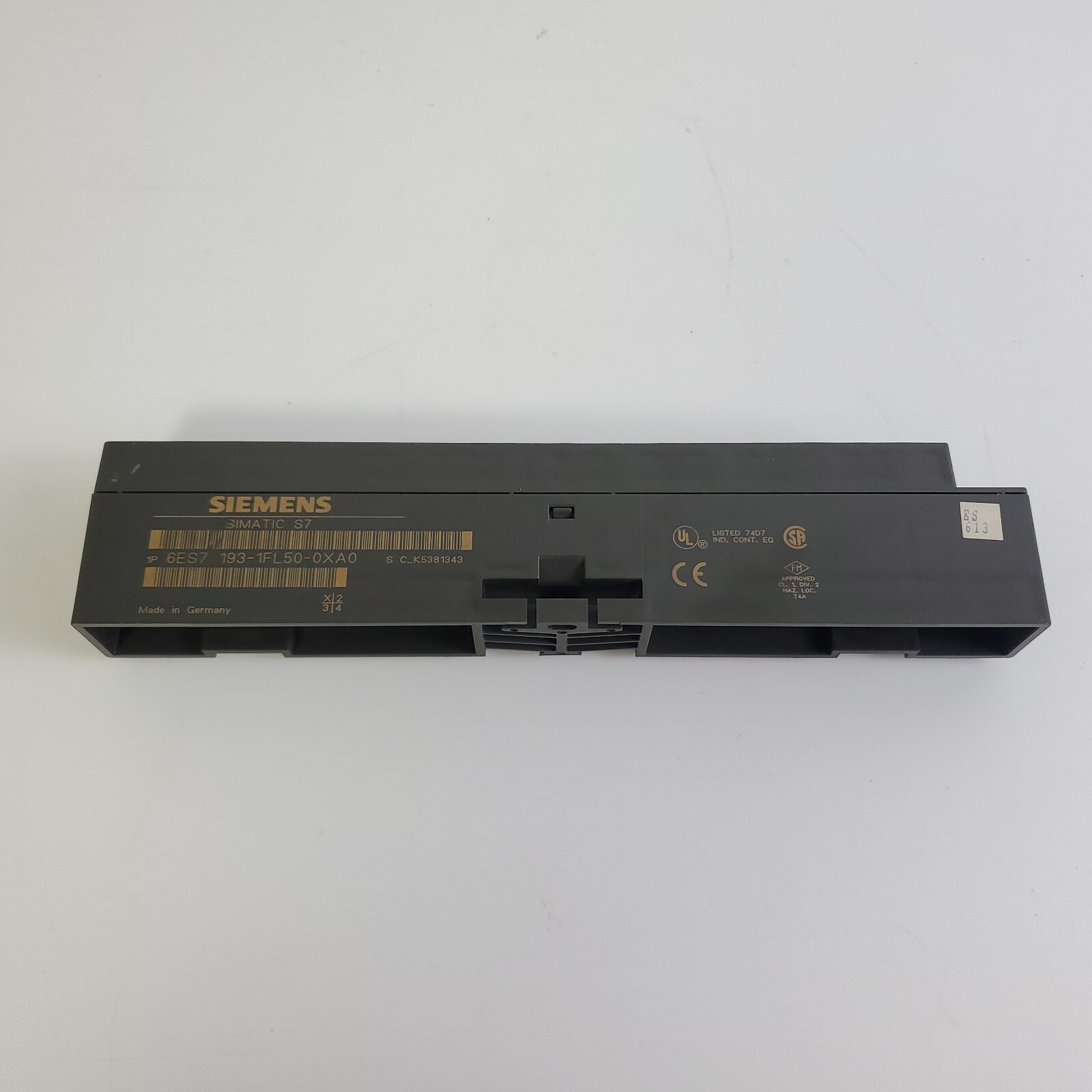 Siemens 6ES7 193-1FL50-0XA0 Simatic S7 Auxiliary Terminal PACK OF 2