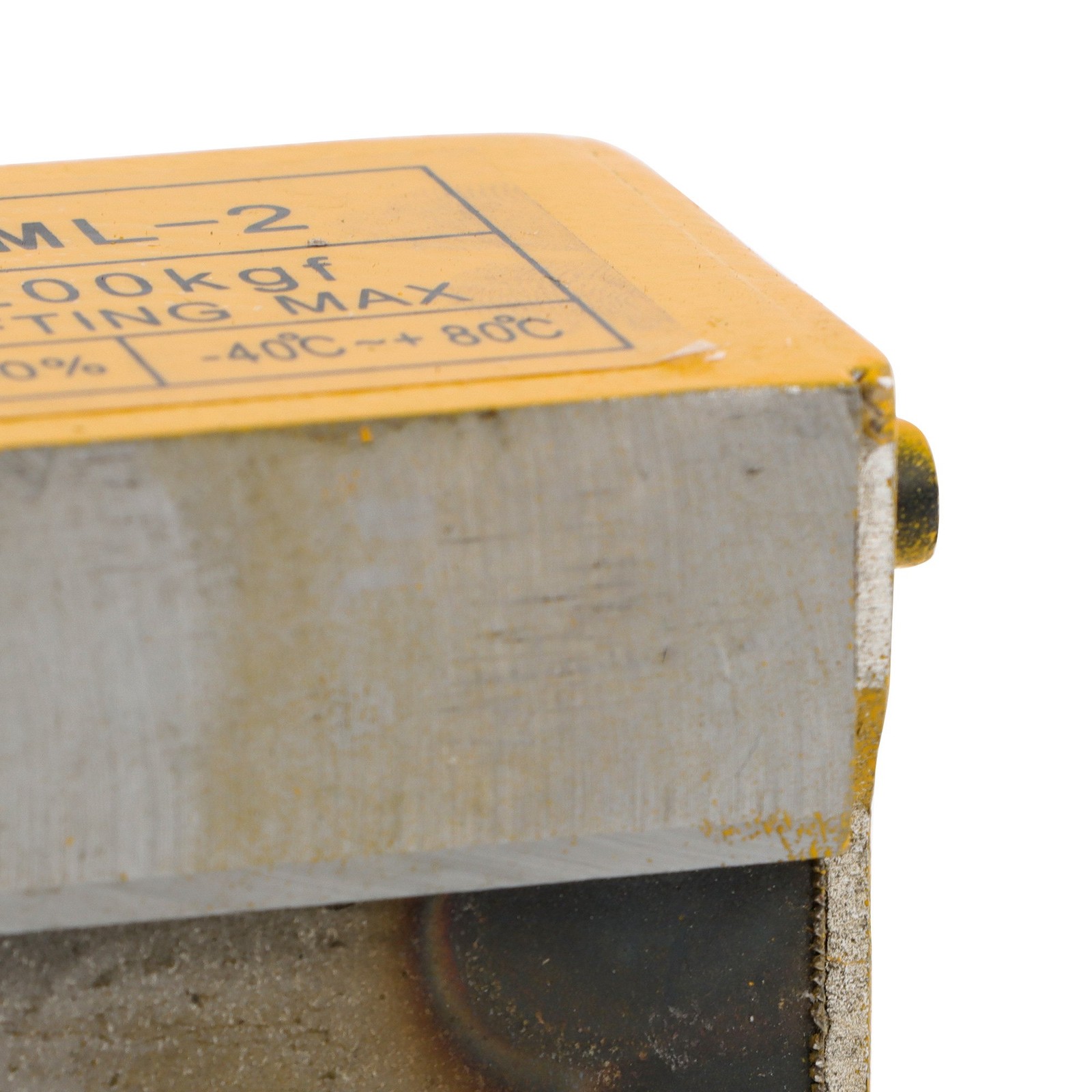 440lbs/200kg Permanent Magnetic Lifter 2.5 Safety Factor Yellow Lifting Magnet