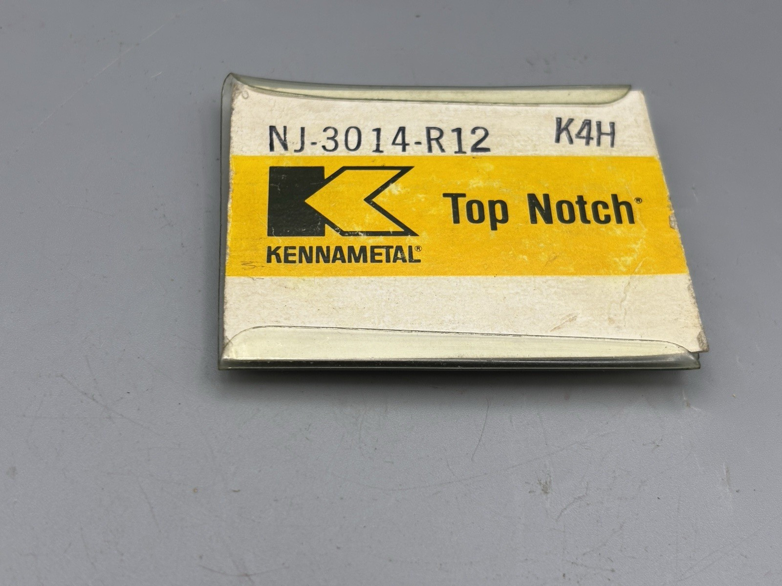 Kennametal NJ3014R12 K4H Top Notch Carbide Threading Inserts New (Pkg of 3)