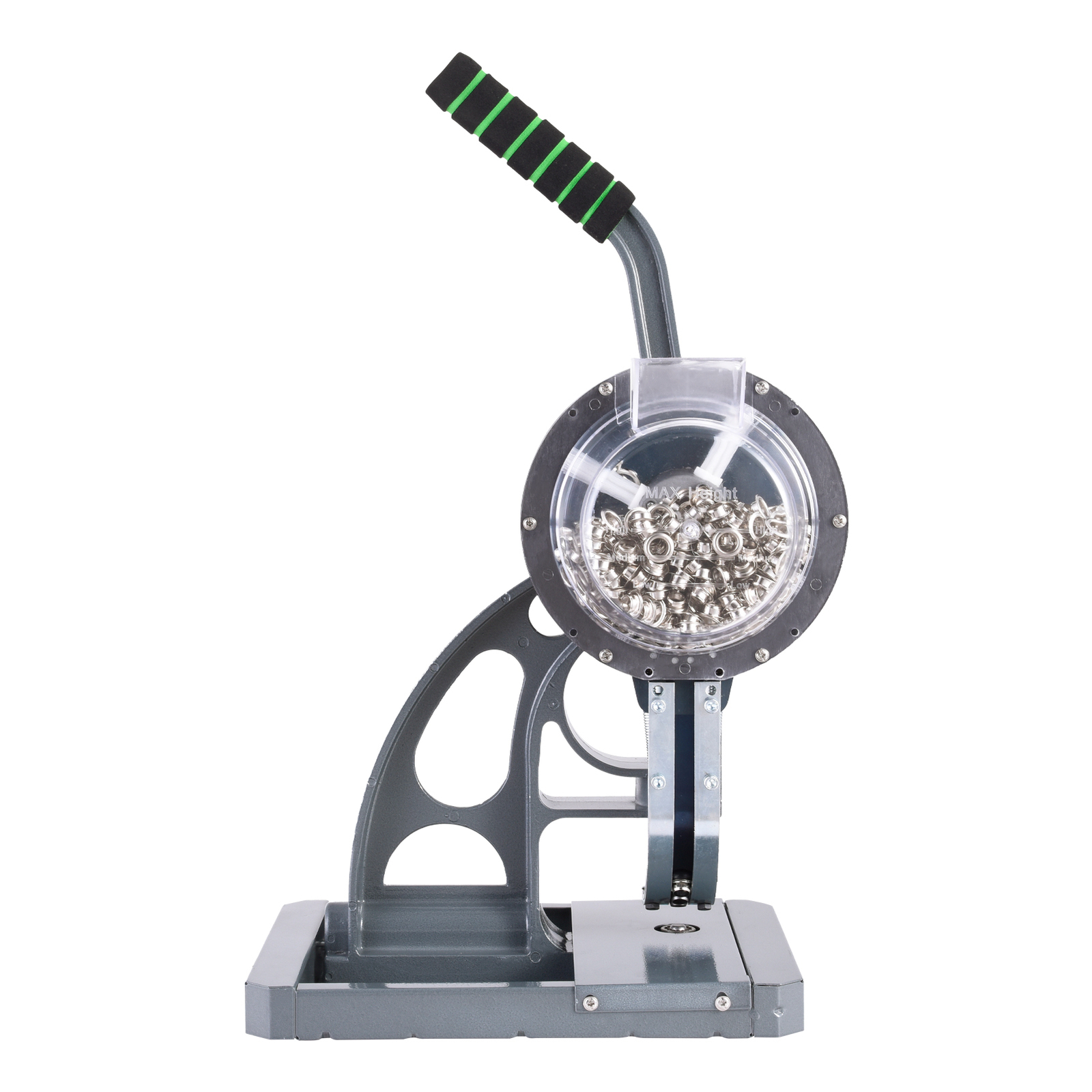 Semi-Automatic Grommet Hand Press Machine Tool Commercial with 2000 Eyelet US-
