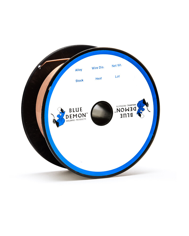 ER80S-D2 .035 MIG 2 lb Spool Low Alloy Welding Wire Blue Demon