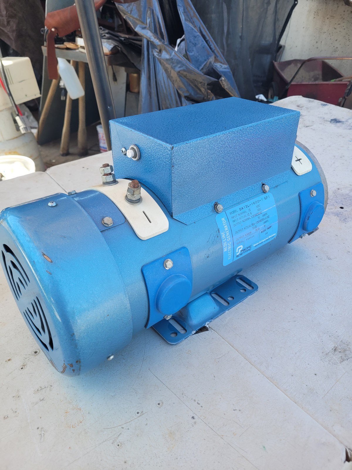 Pacific Scientific DA12L-1600A-GFI Electric Generator / Ground Fault protection