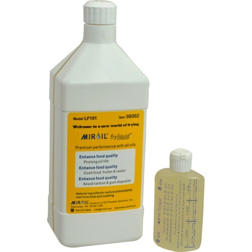 Miroil FryLiquid, BULK SAVER, LF1201 Pack of 12 x 1 Liter, Fry Oil Extender