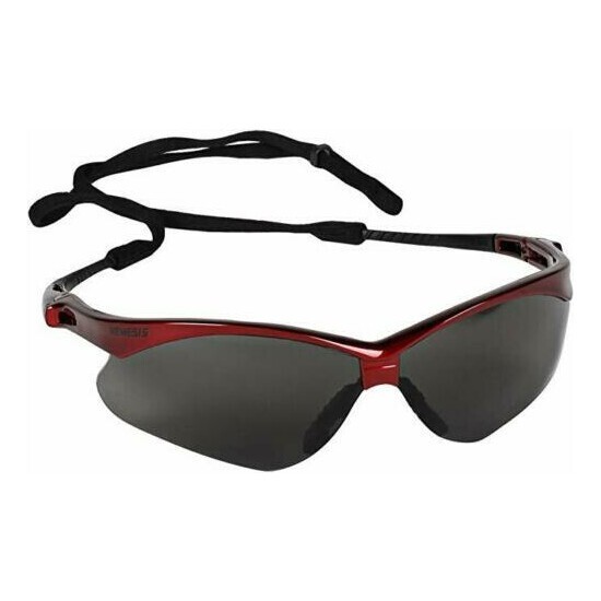 TWO PAIR Jackson Safety Nemesis Inferno #3020709 Red Frame/Smoke Lens -SEALED