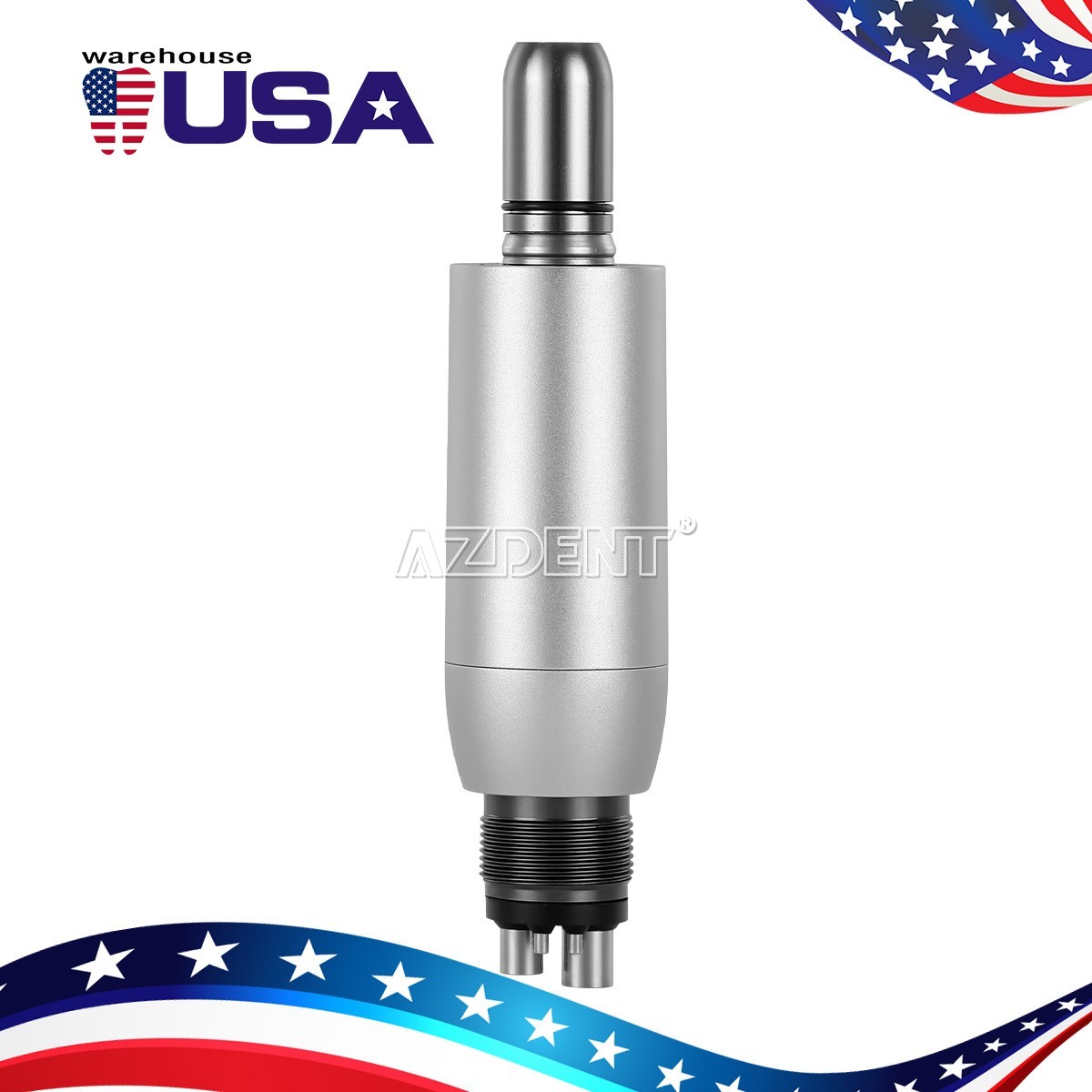 NSK Style Dental Hygiene Prophy Handpiece Air Motor 4H 4:1 Nose Cone 360° Swivel