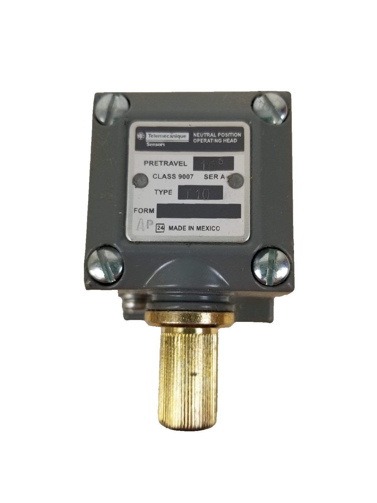 Telemecanique 9007C68T10 Limit Switch 10A 600 VAC 2NO/2NC 2-Pole NEW