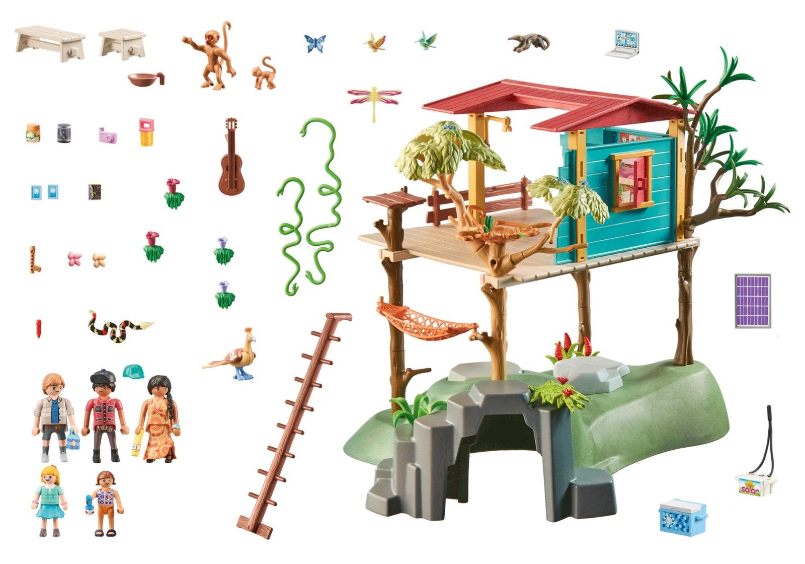 NEW IN BOX, SEALED, PLAYMOBIL 71142 WILTOPIA TROPICAL JUNGLE PLAYGROUND