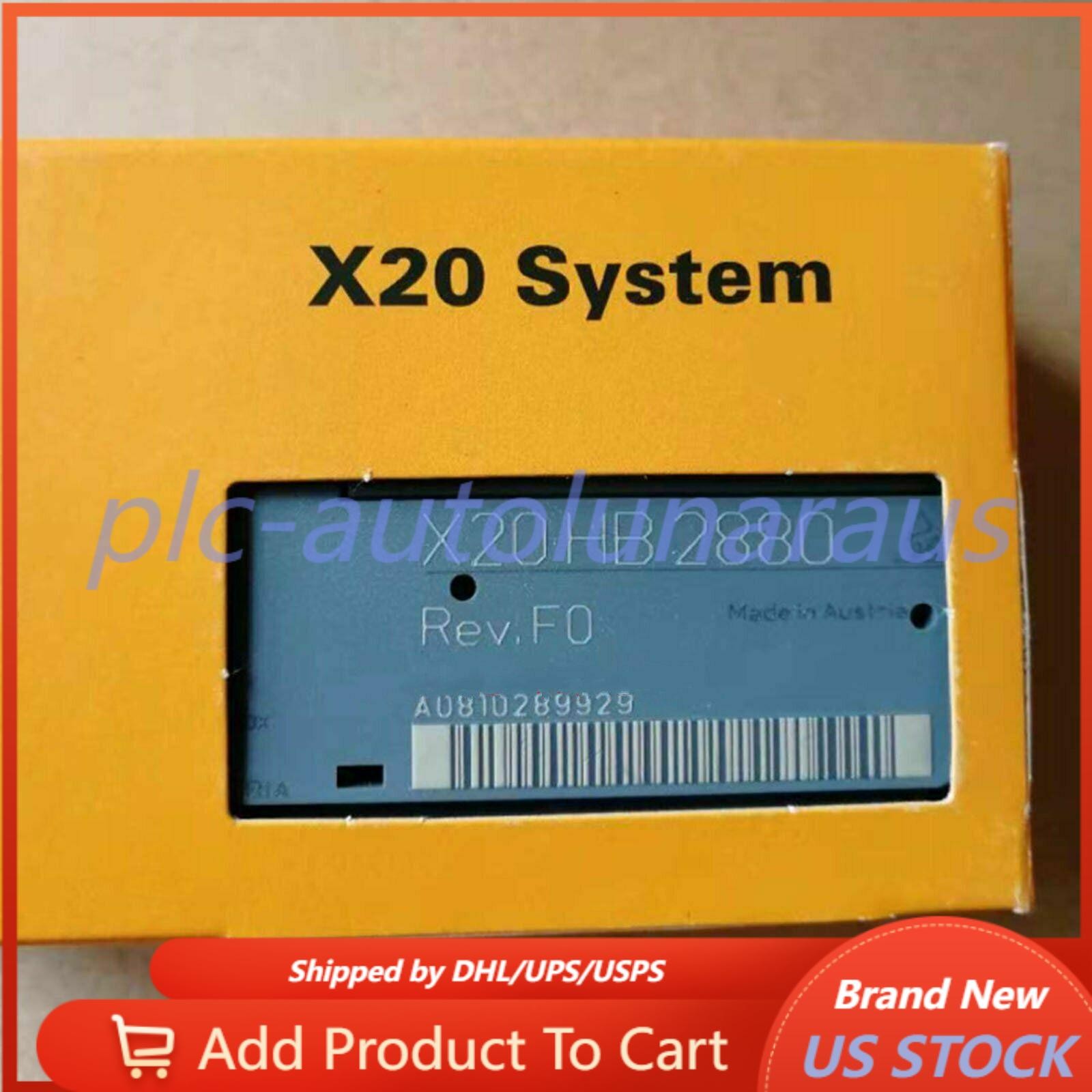 B&R X20HB2880 Brand DHL Express shipping NEW