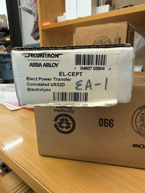 Securitron ASSA ABLOY EL-CEPT Concealed Electric Power Transfer, US32D