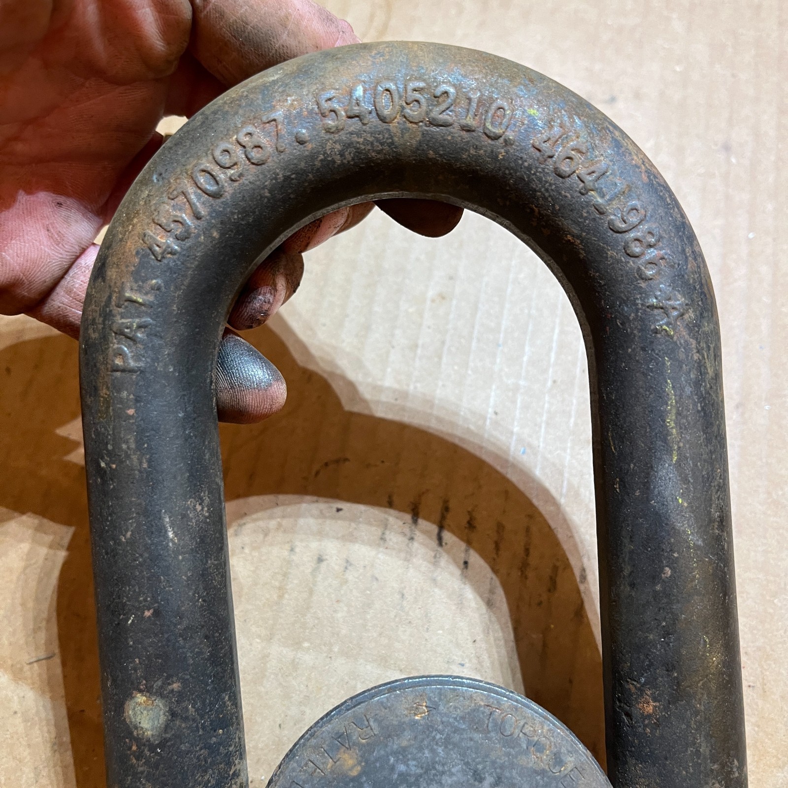 Crosby? Heavy Duty Swivel Hoist Ring Load Rate 7000 LBS Torque to 100 Ft LBS – 2