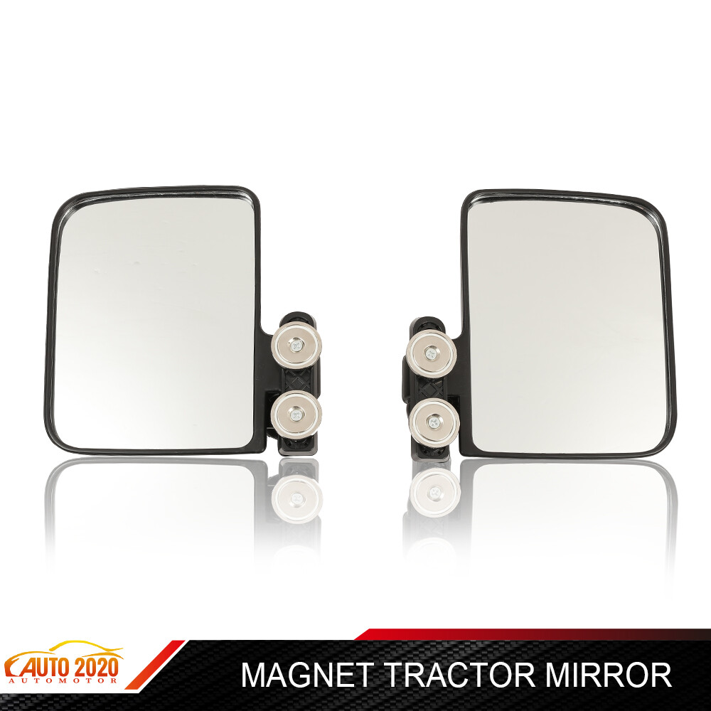 220lb Rated Magnet Tractor Side Mirror Fit For Kubota John Deere US