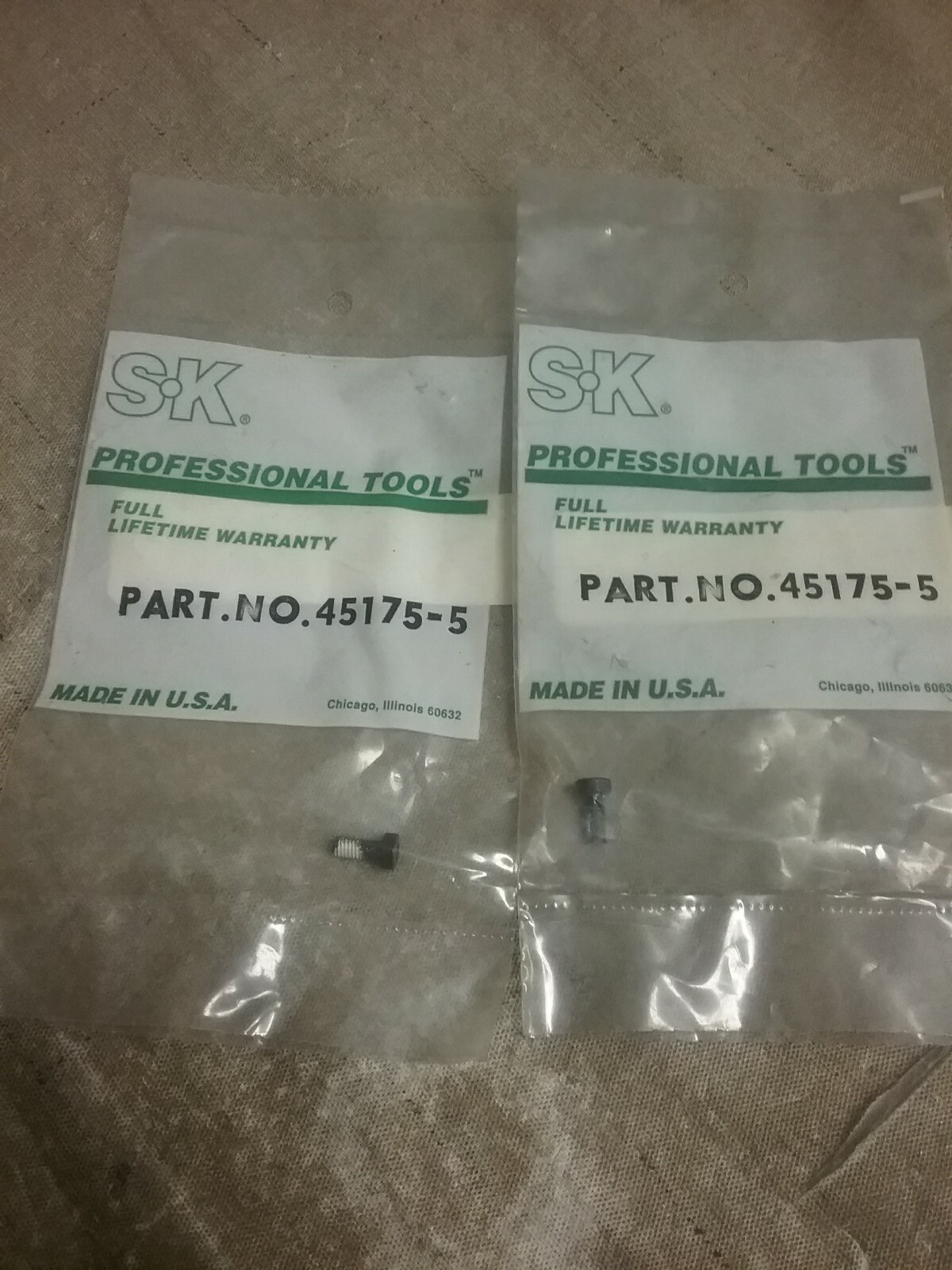 45175-5 SK Professional Tools Tuff1 Ratchet Repair Screw – Made In USA – Qty. 2