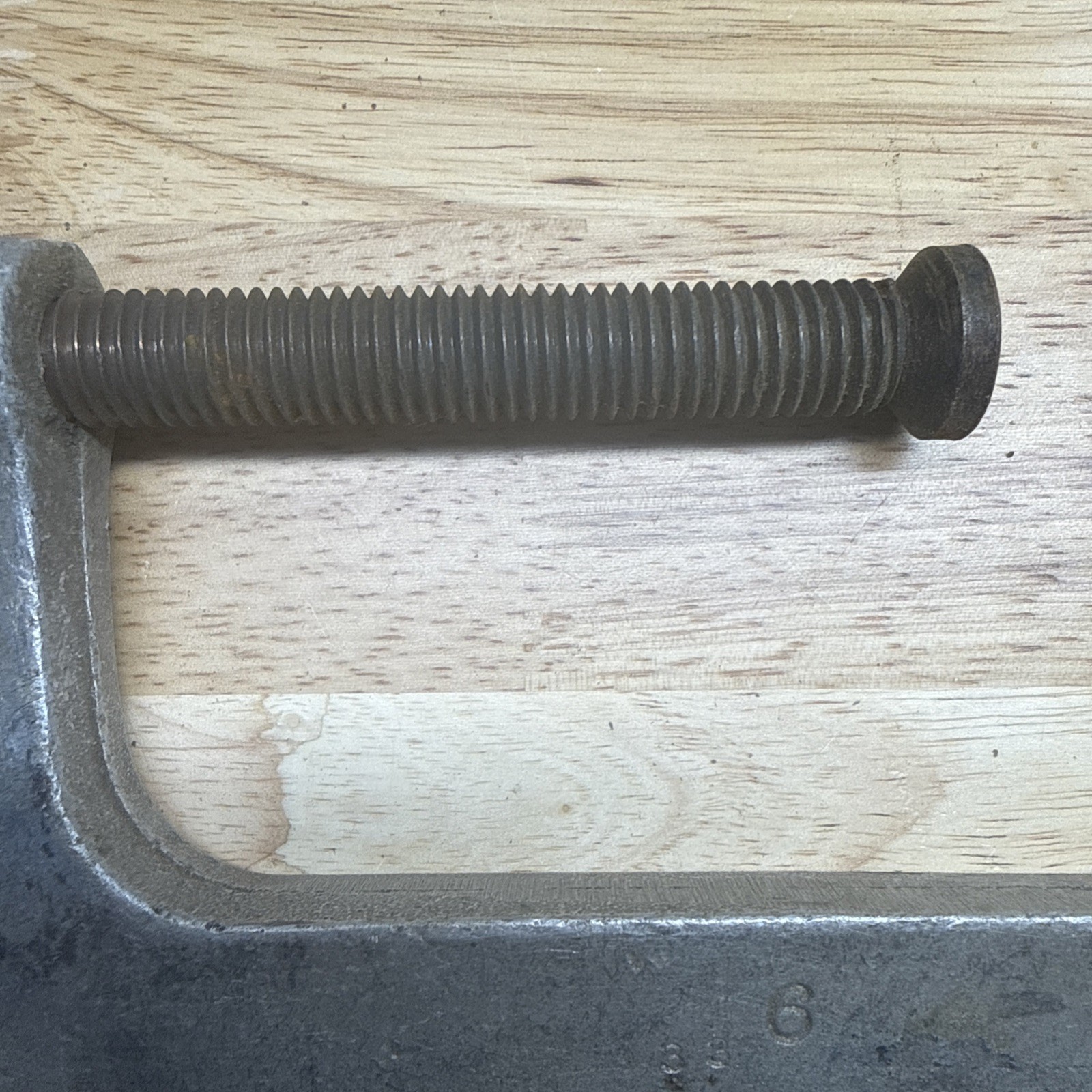 VTG CHAMPION 6″ LIGHT WEIGHT ALUMINUM C-CLAMP WORKS