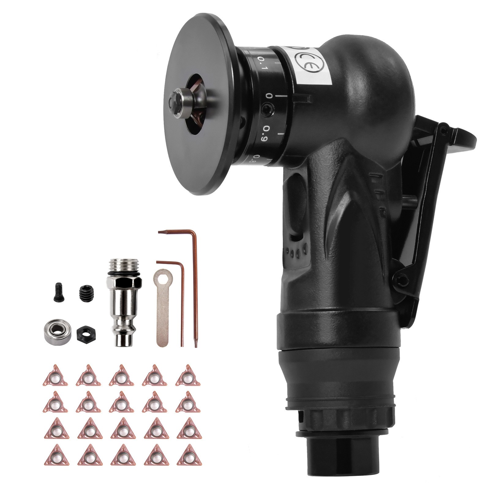 Pneumatic Chamfering Tool Mini Air-Powered Chamfering Machine Trimming 30000 RPM