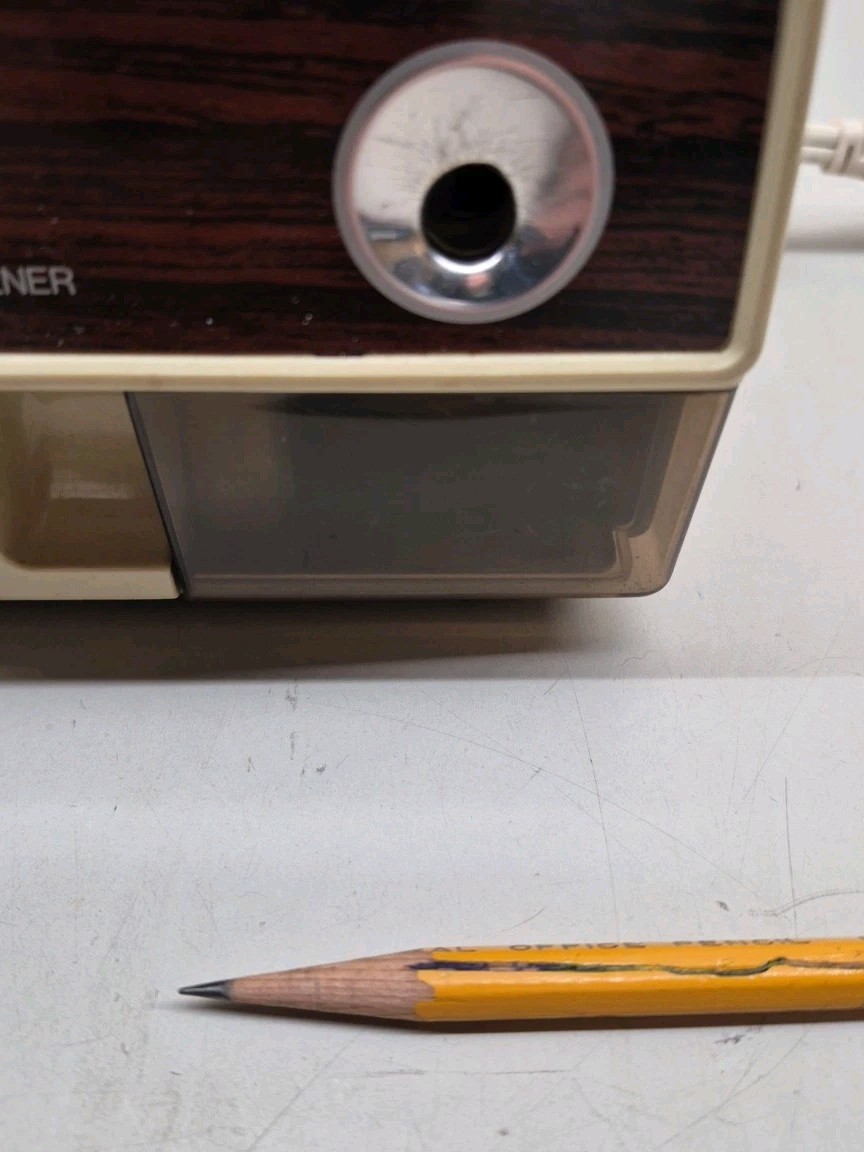 VINTAGE Panasonic KP-110 Electric Pencil Sharpener , 120V, Auto-Stop