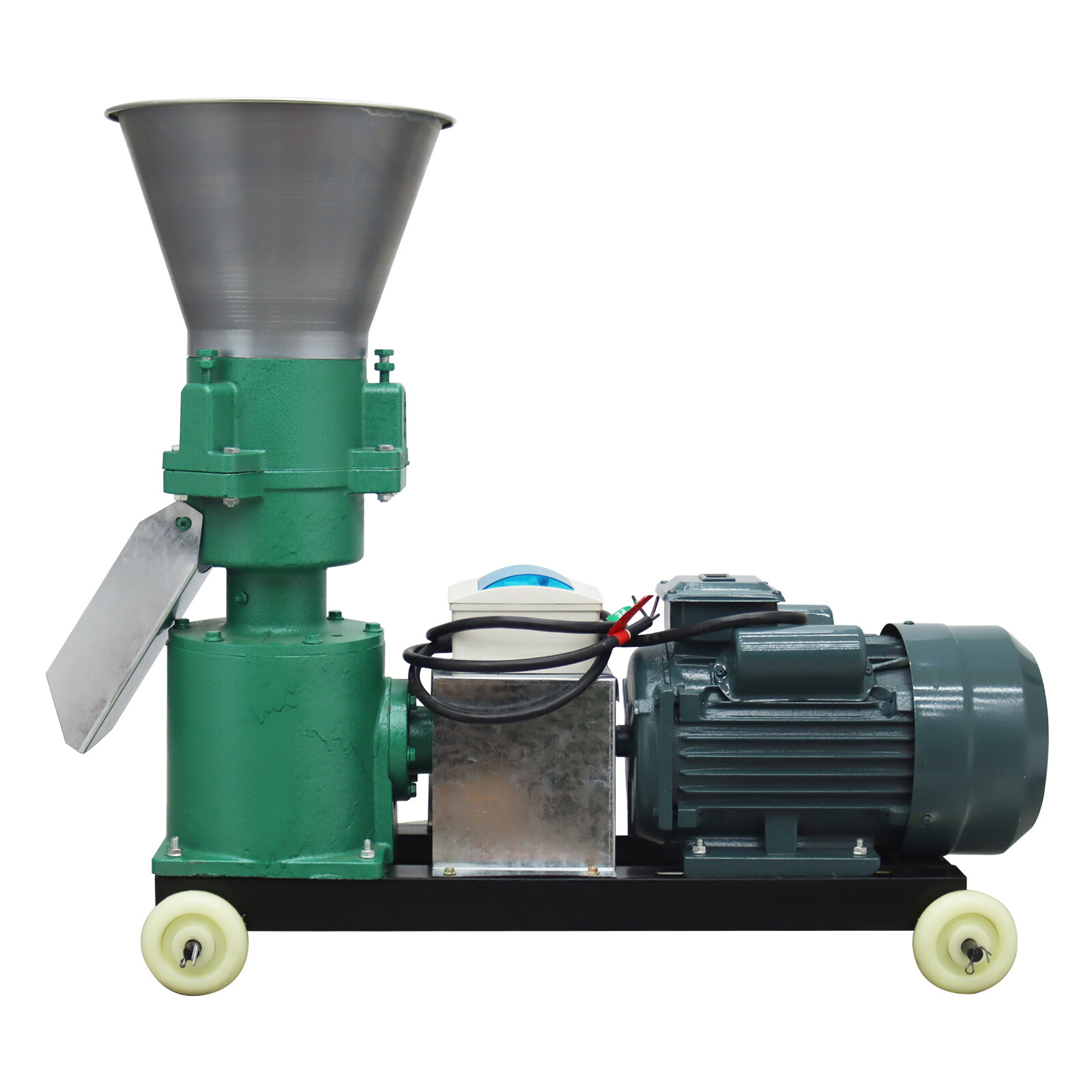 Feed Pellet Mill Machine Duck Sheep Feed Granulator 220V 200KG/H 10mm&5mm Plates