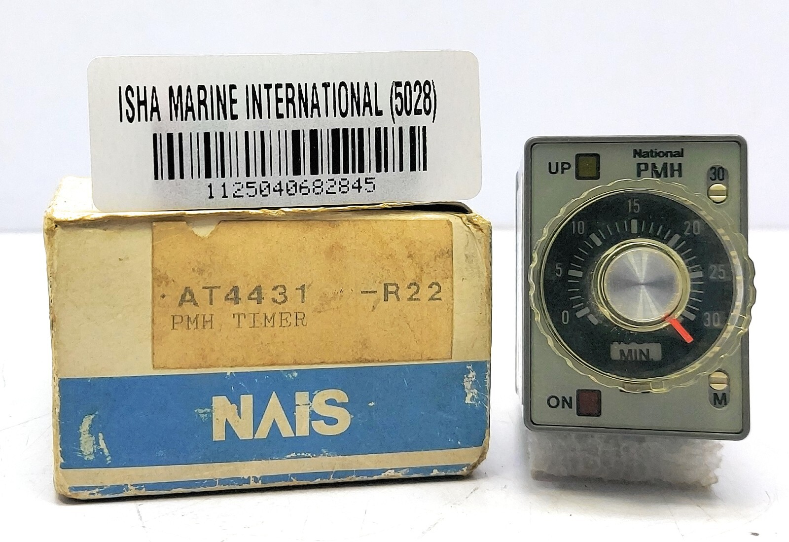 Matsushita Electric National AT4 431-R22 PMH Timer Analog Relay 0-30MIN